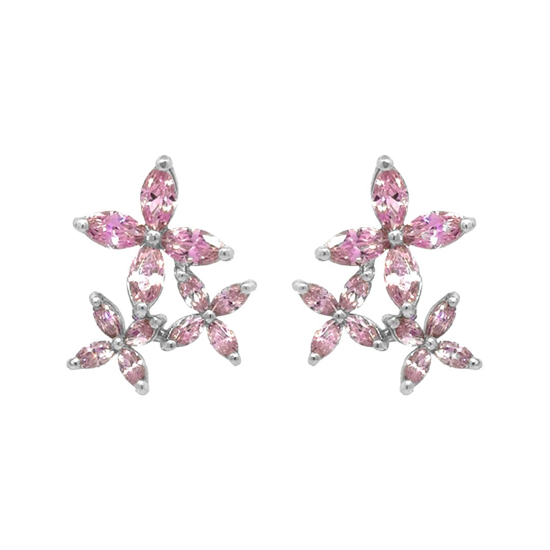 3 Flowers Earrings by Natkina