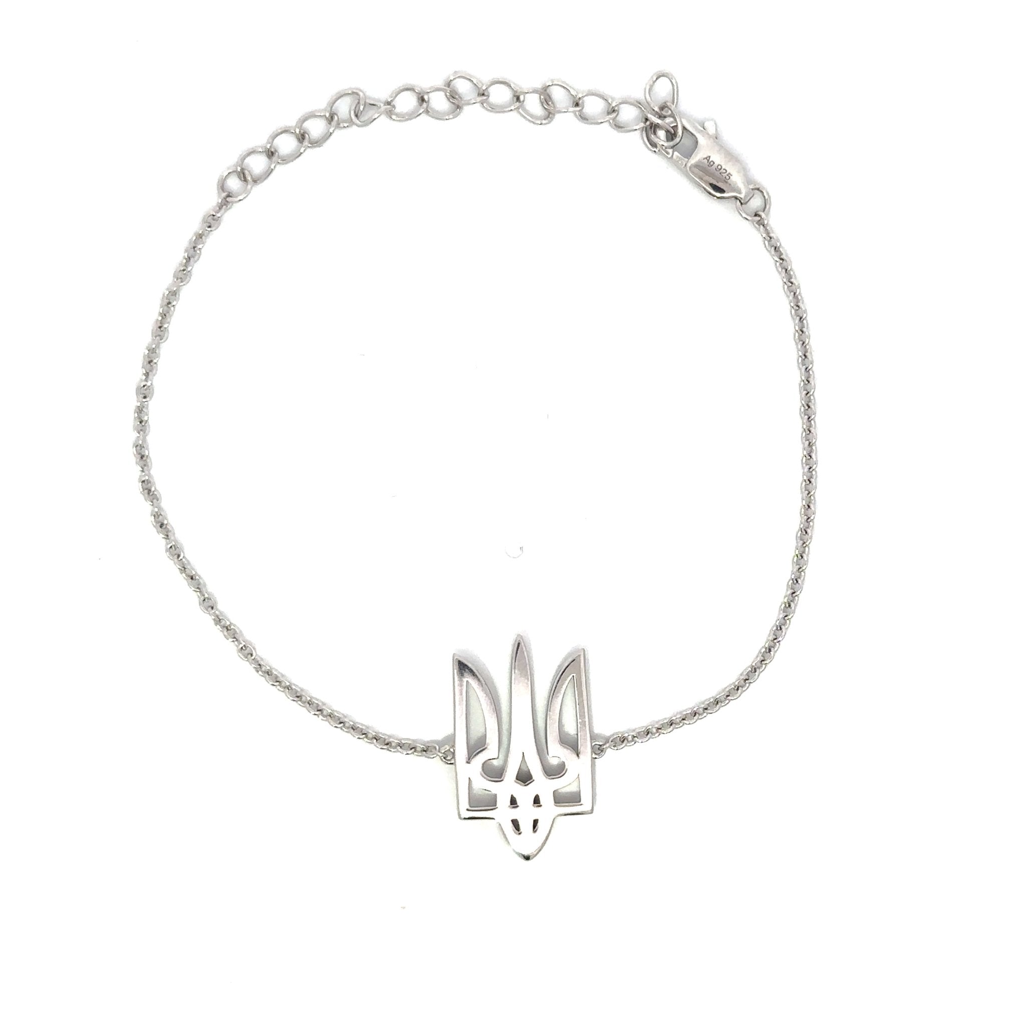 +380 Ukrainian Bracelet with Coat of Arms by Natkina