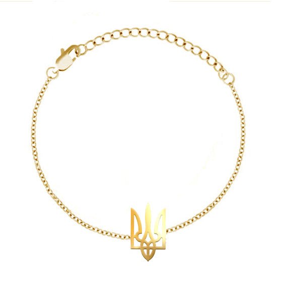+380 Ukrainian Bracelet with Coat of Arms by Natkina