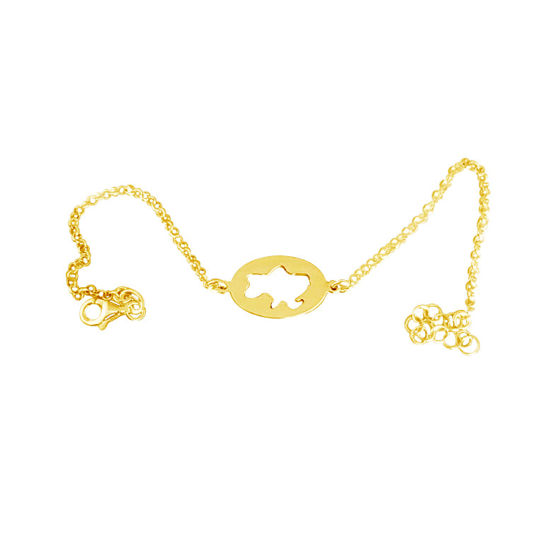 +380 Ukrainian Map Chain Bracelet - Natkina