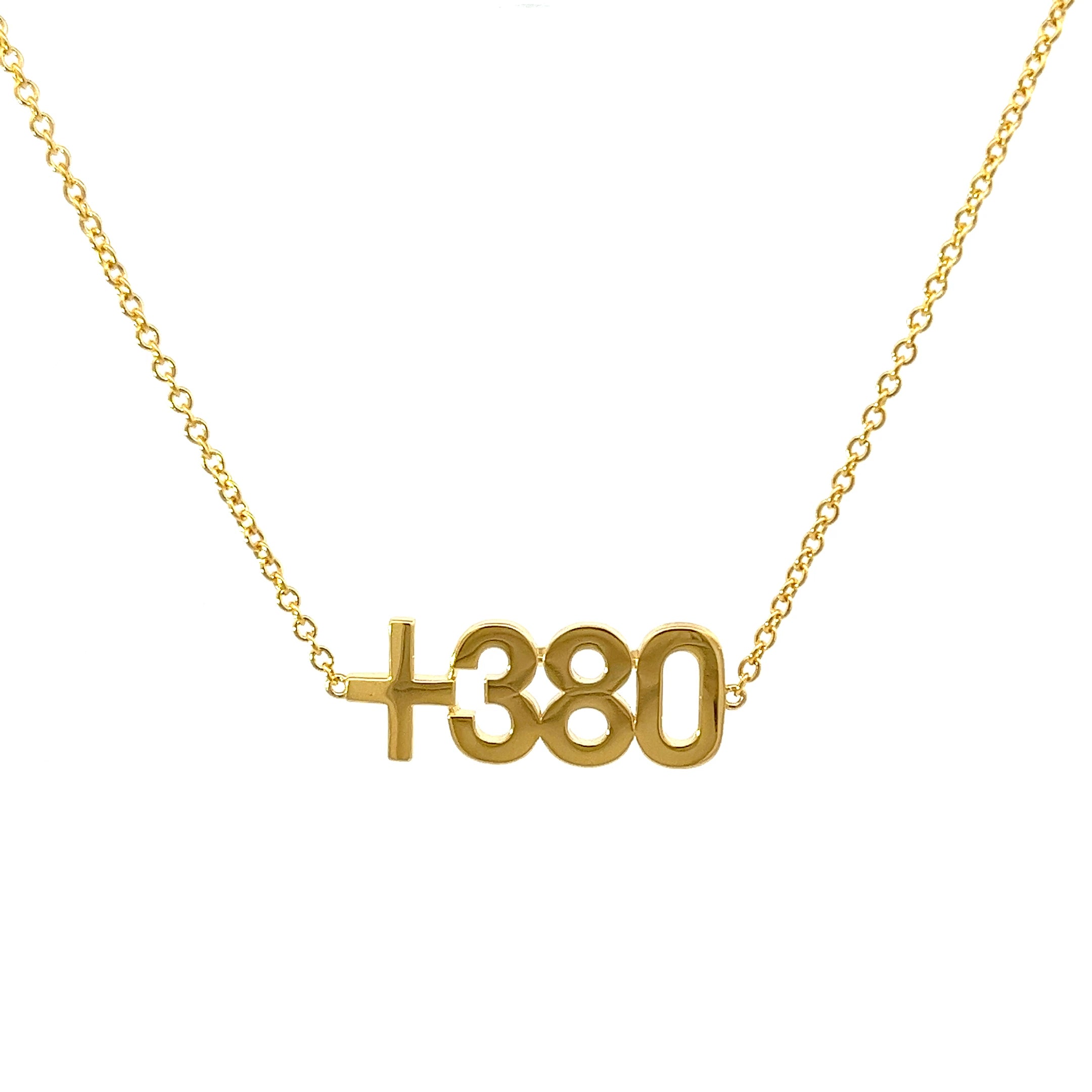 +380 Ukrainian Code Bracelet - Natkina