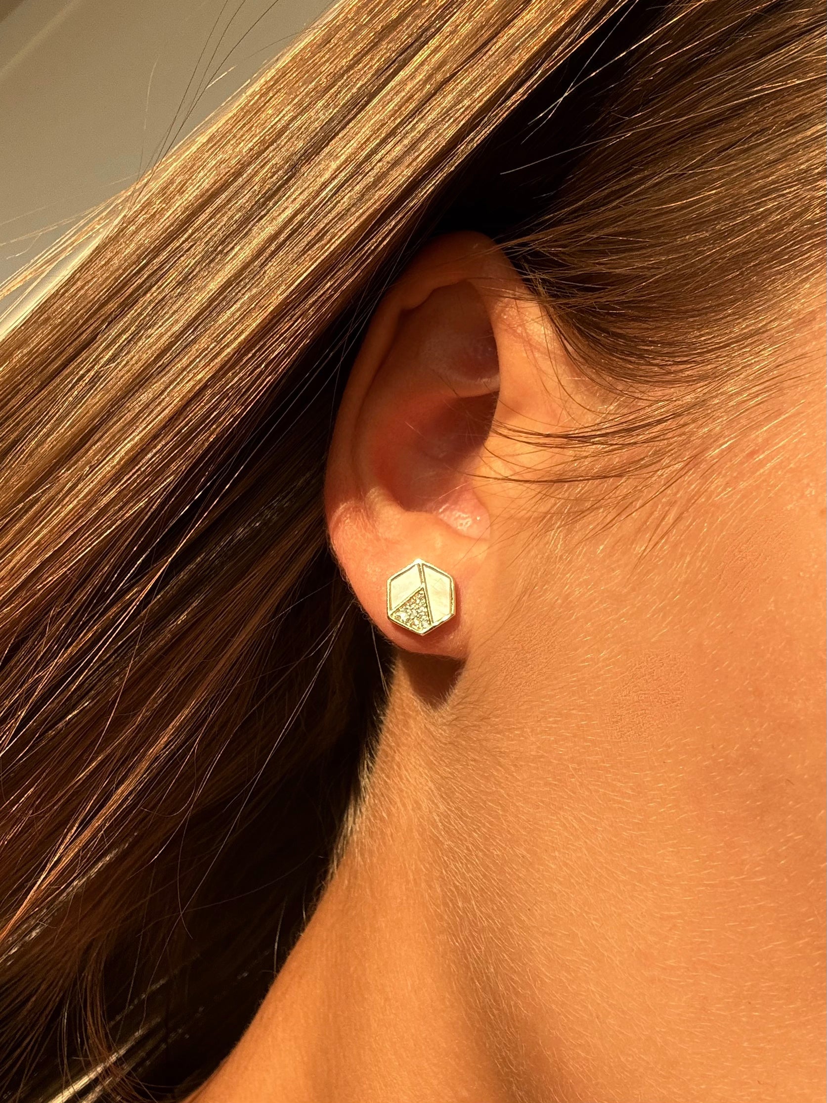 Shape Silver Earrings
