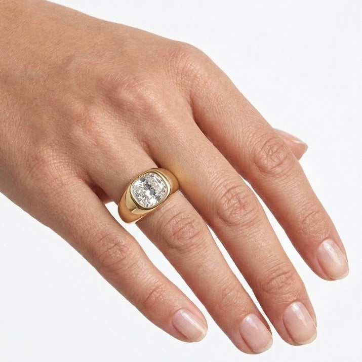Miley Cyrus Inspired Engagement Ring
