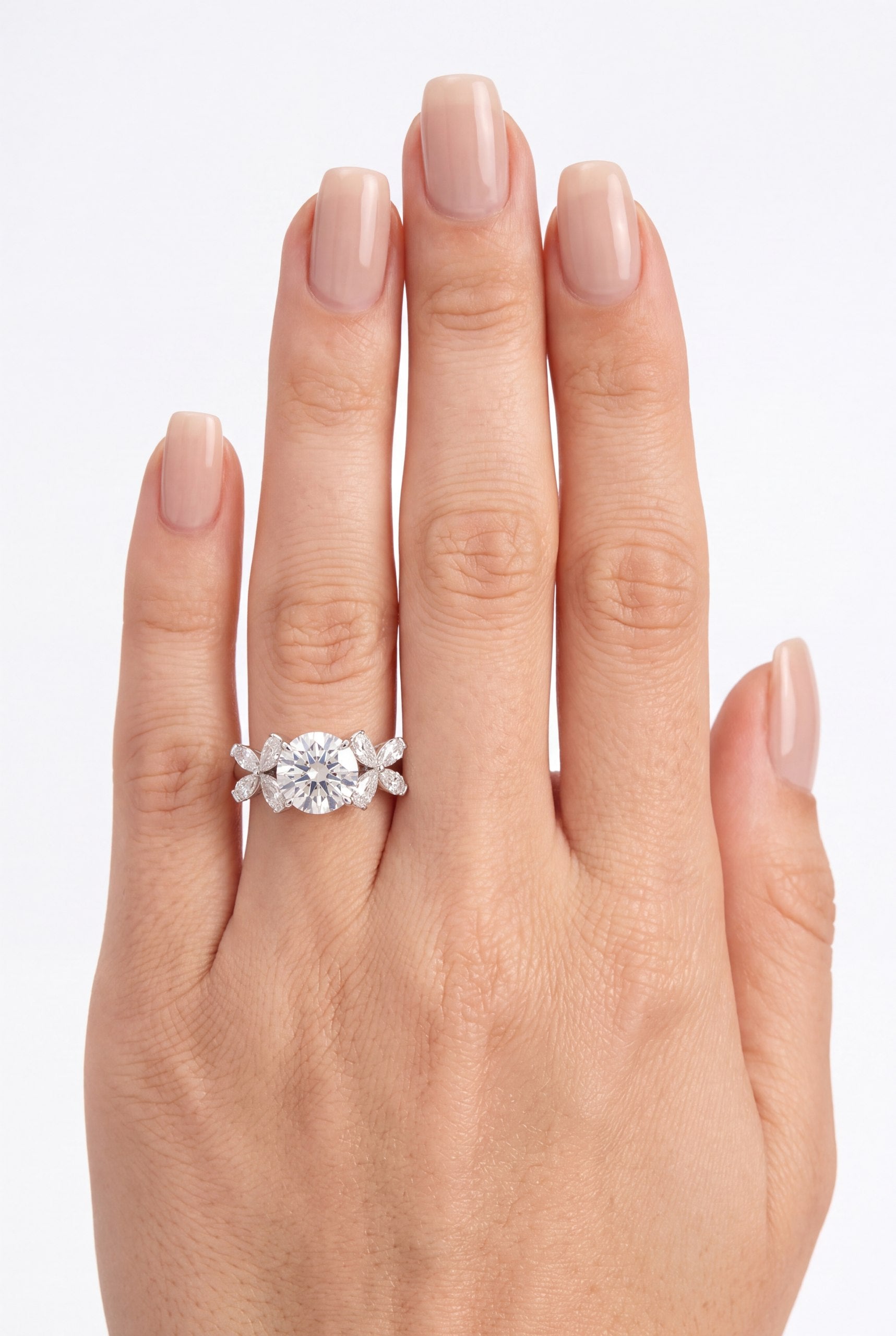 Blooming Flower Gem Ring