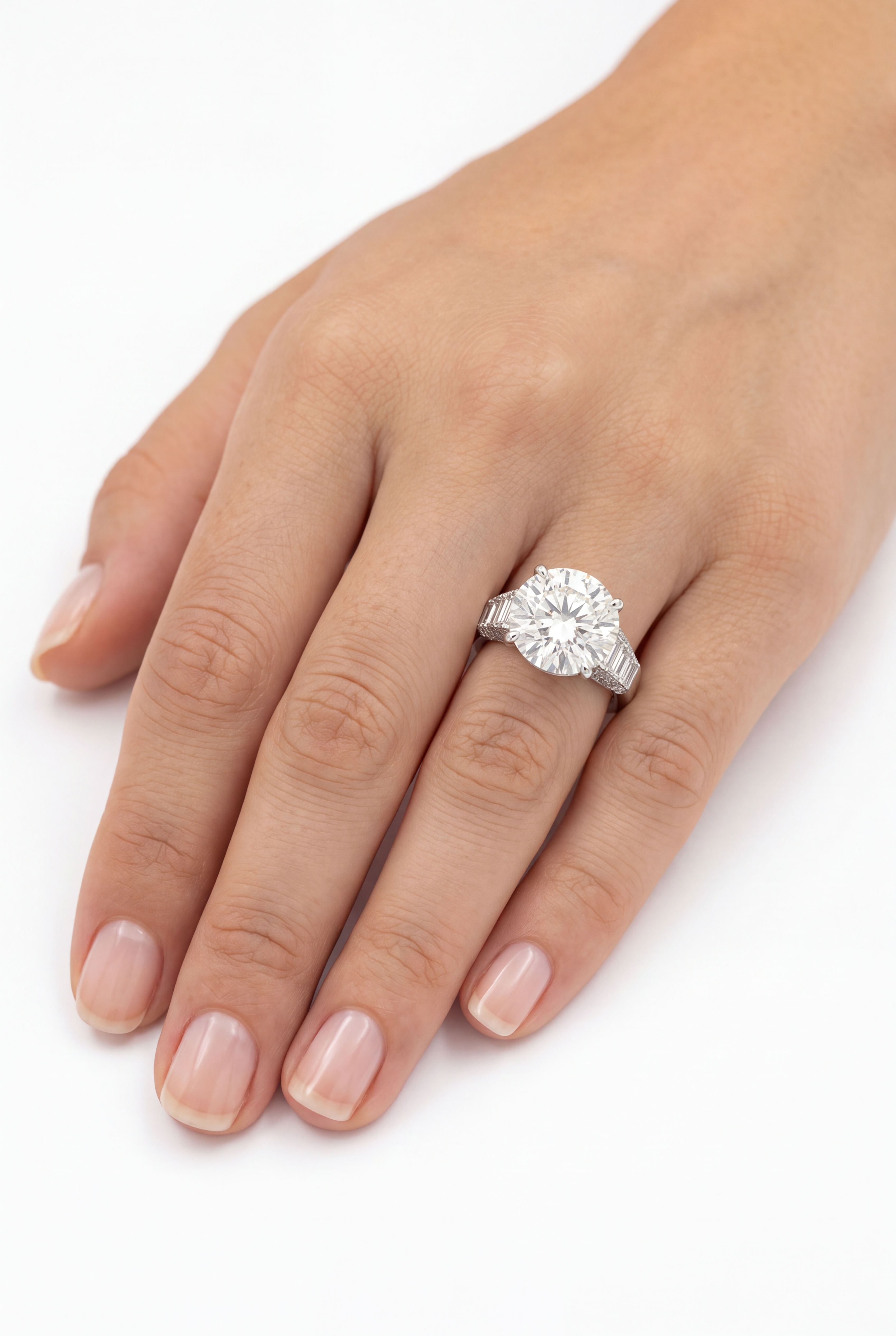 Brilliant Silver Ring
