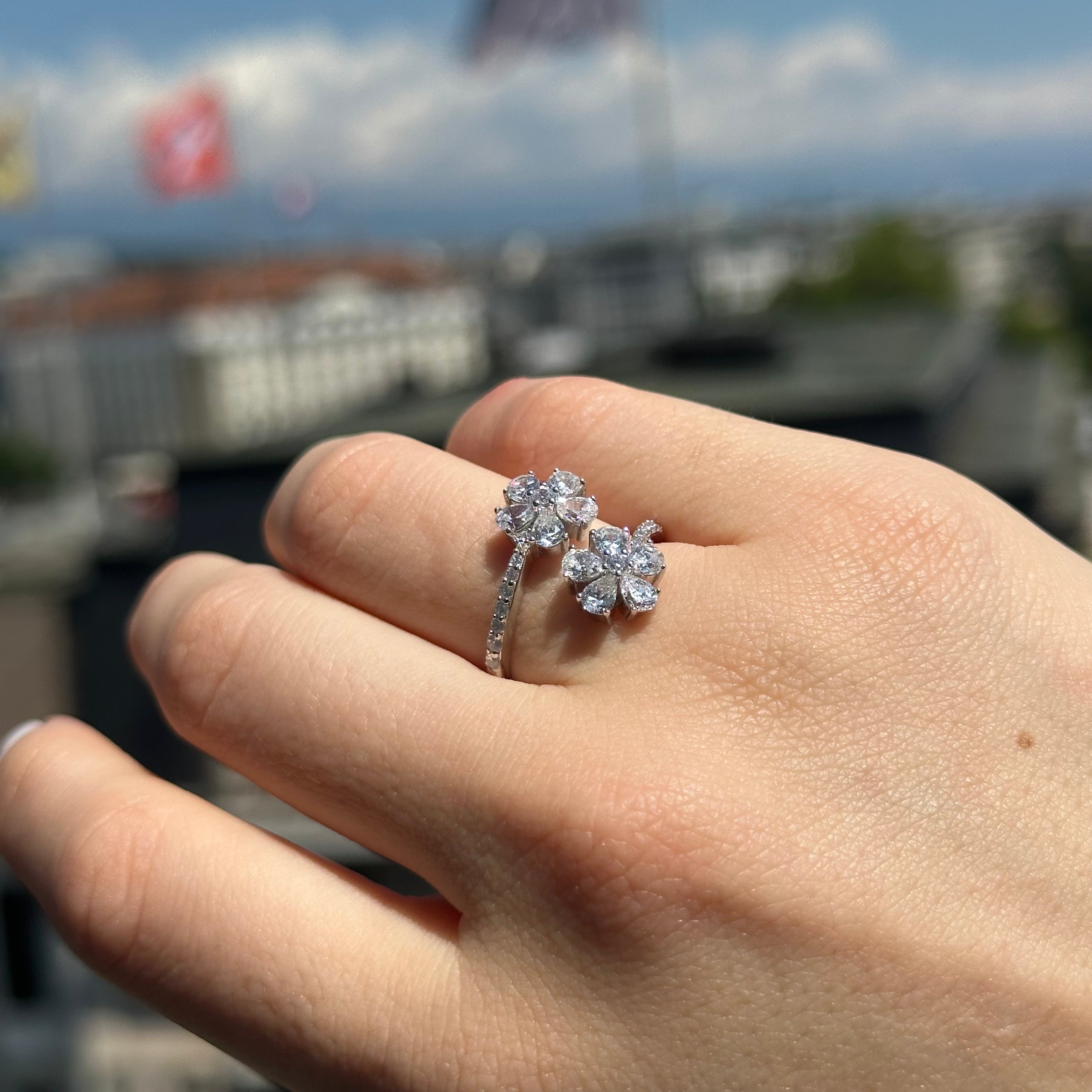 Duo Bloom Ring