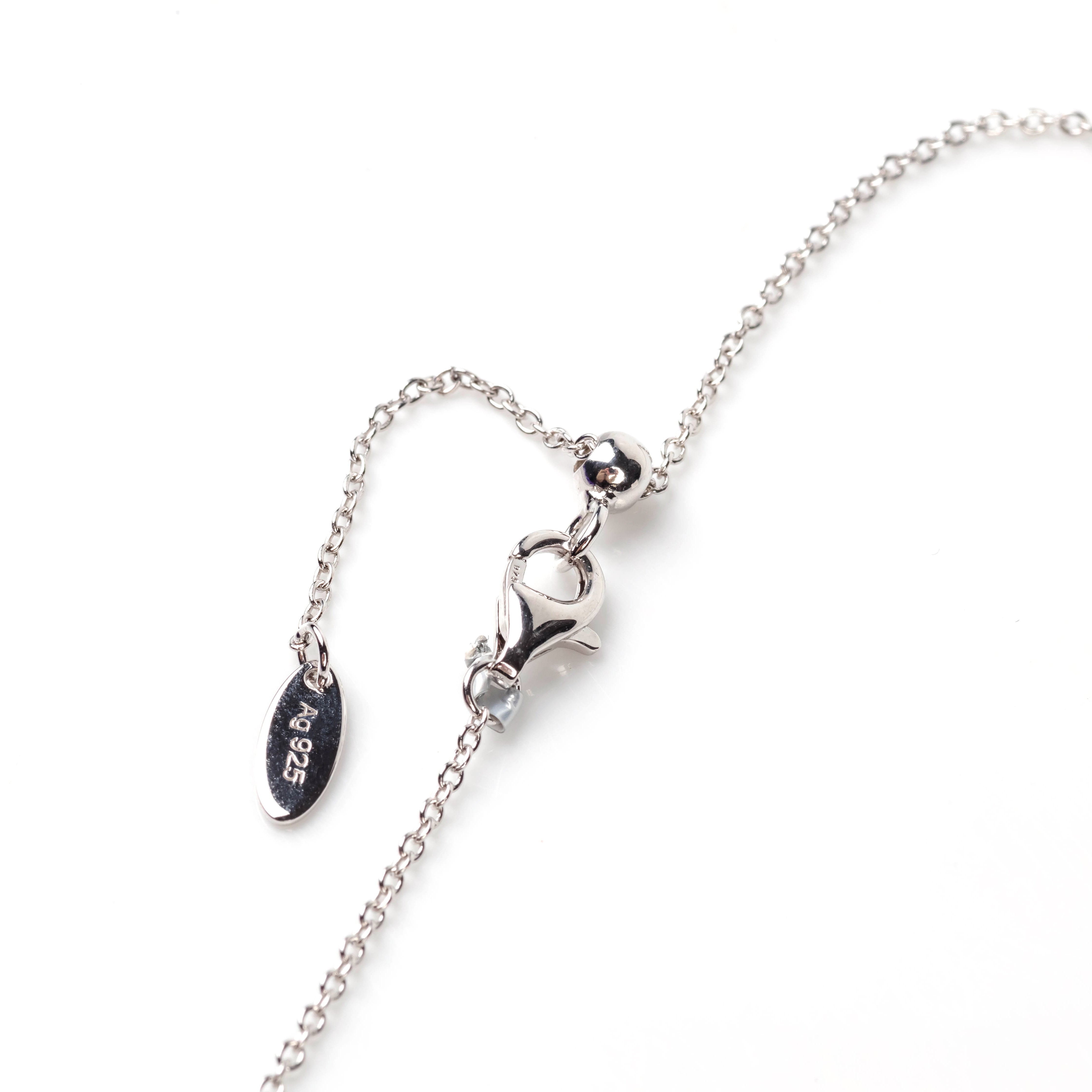 Heart Shaped Fancy Silver Cross