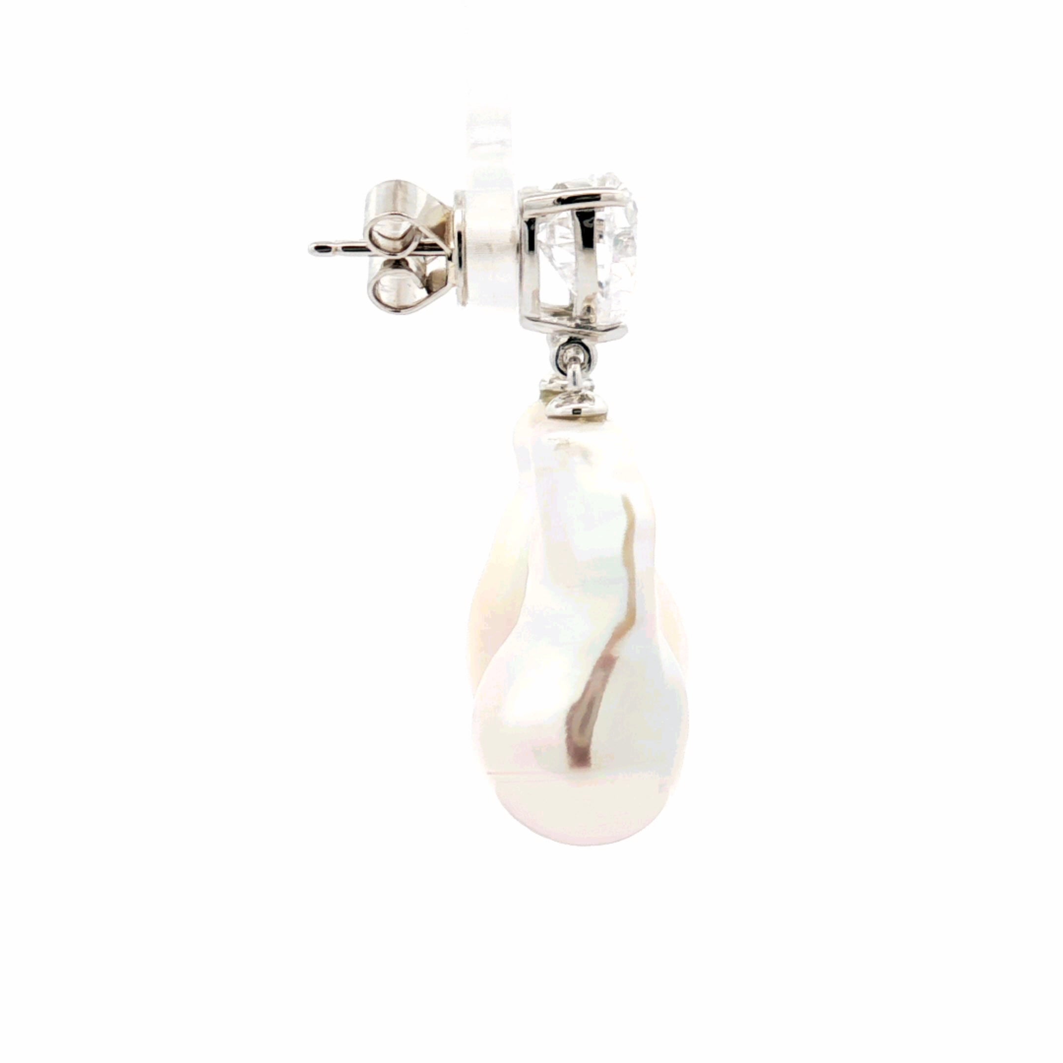 Baroque Pearl Earrings