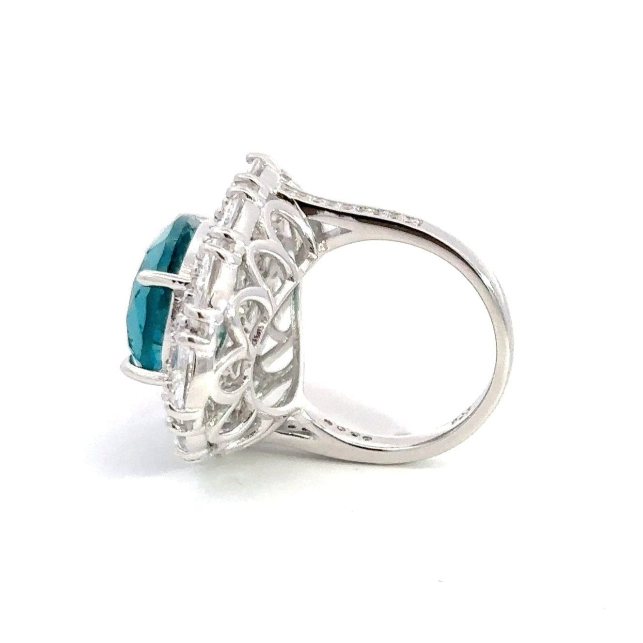 Aqua Radiance Ring by Natkina