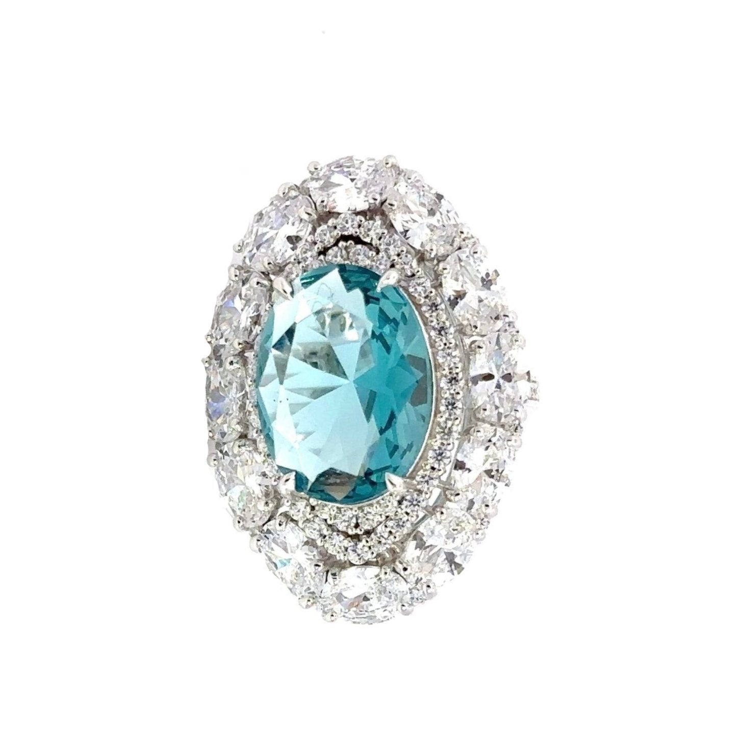 Aqua Radiance Ring SS24 by Natkina
