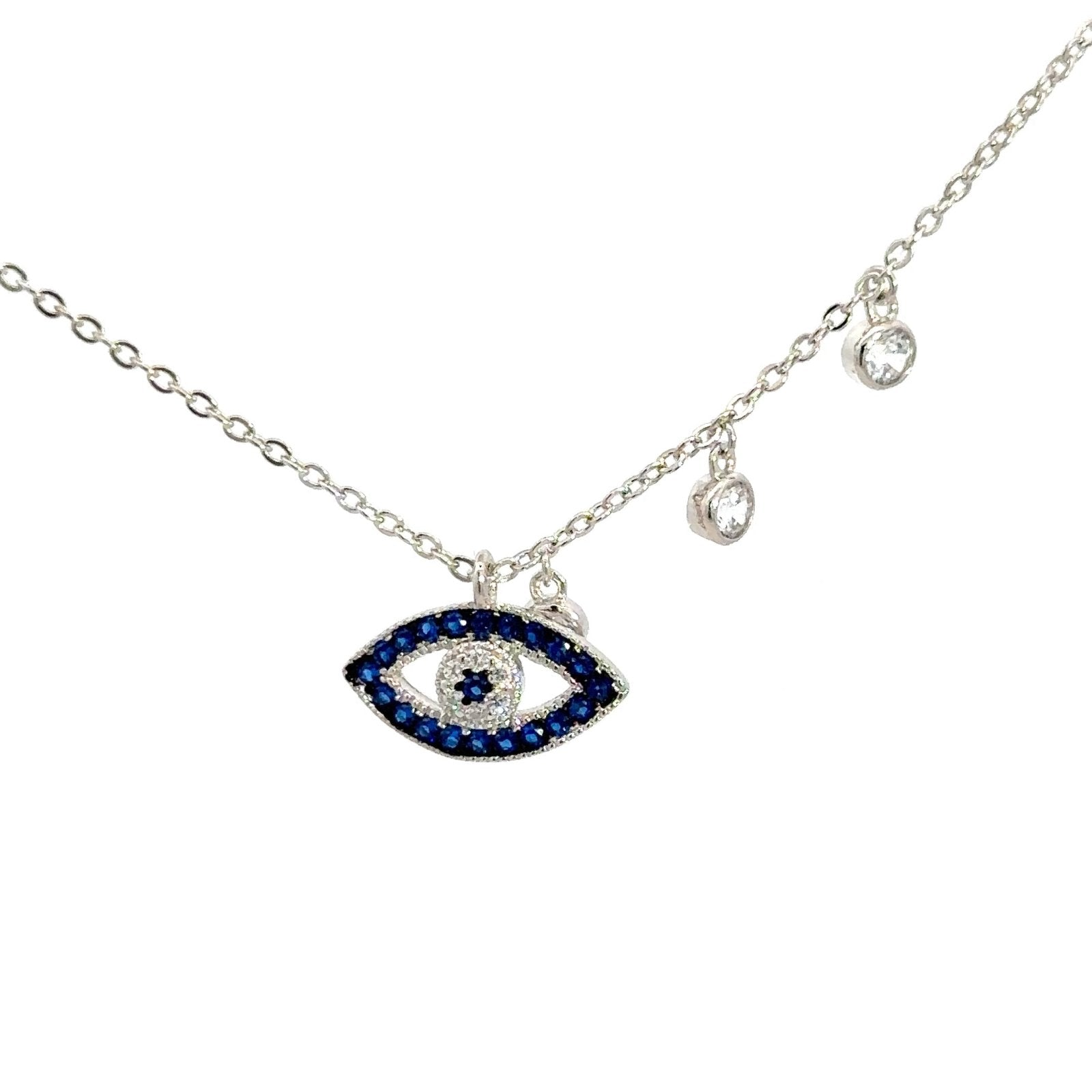 Azure Vigilance Pendent Evil Eye Collection by Natkina by Natkina