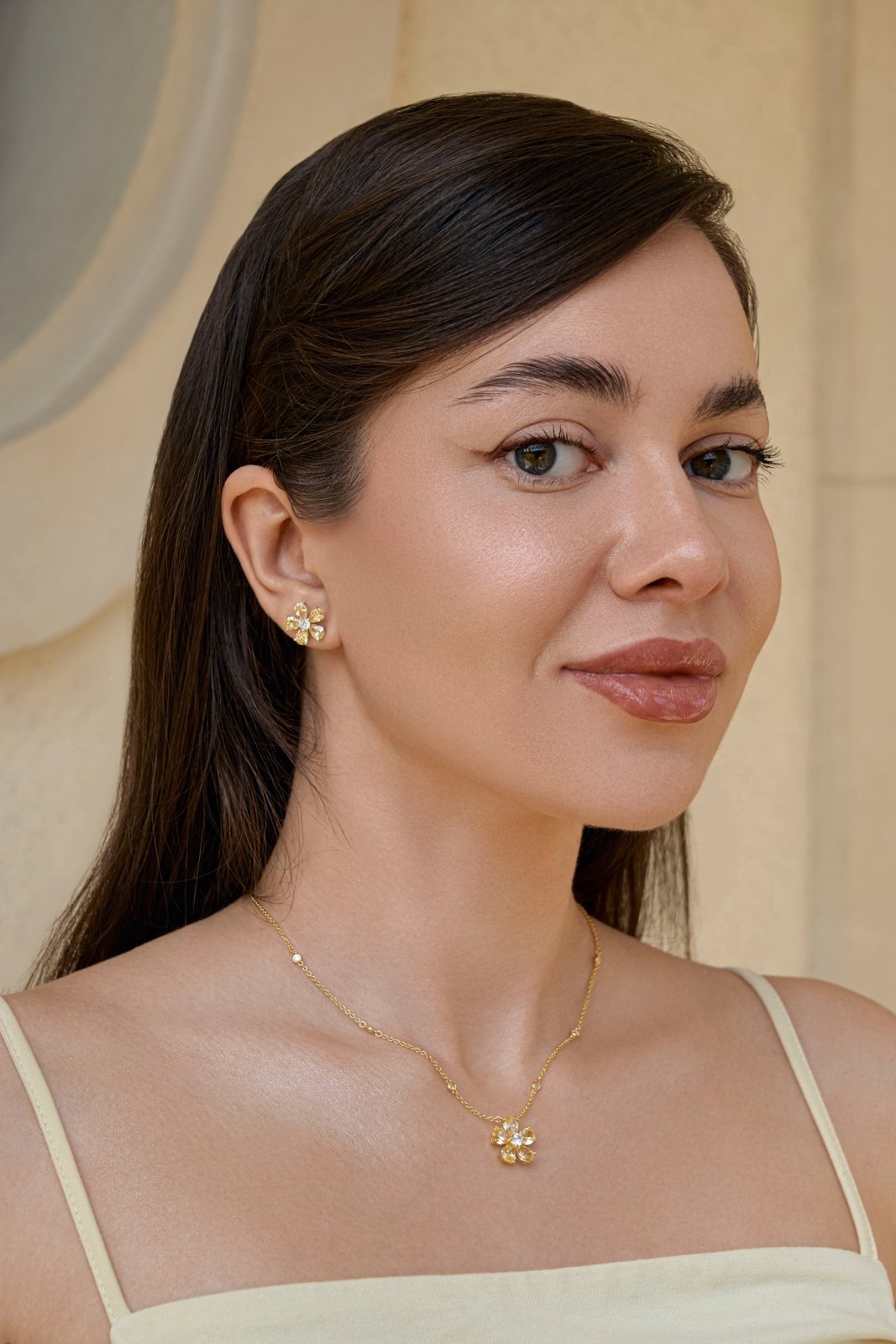 Blooming Petal Necklace by Natkina