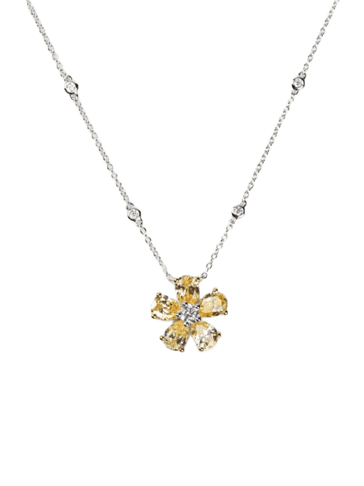 Blooming Petal Necklace by Natkina