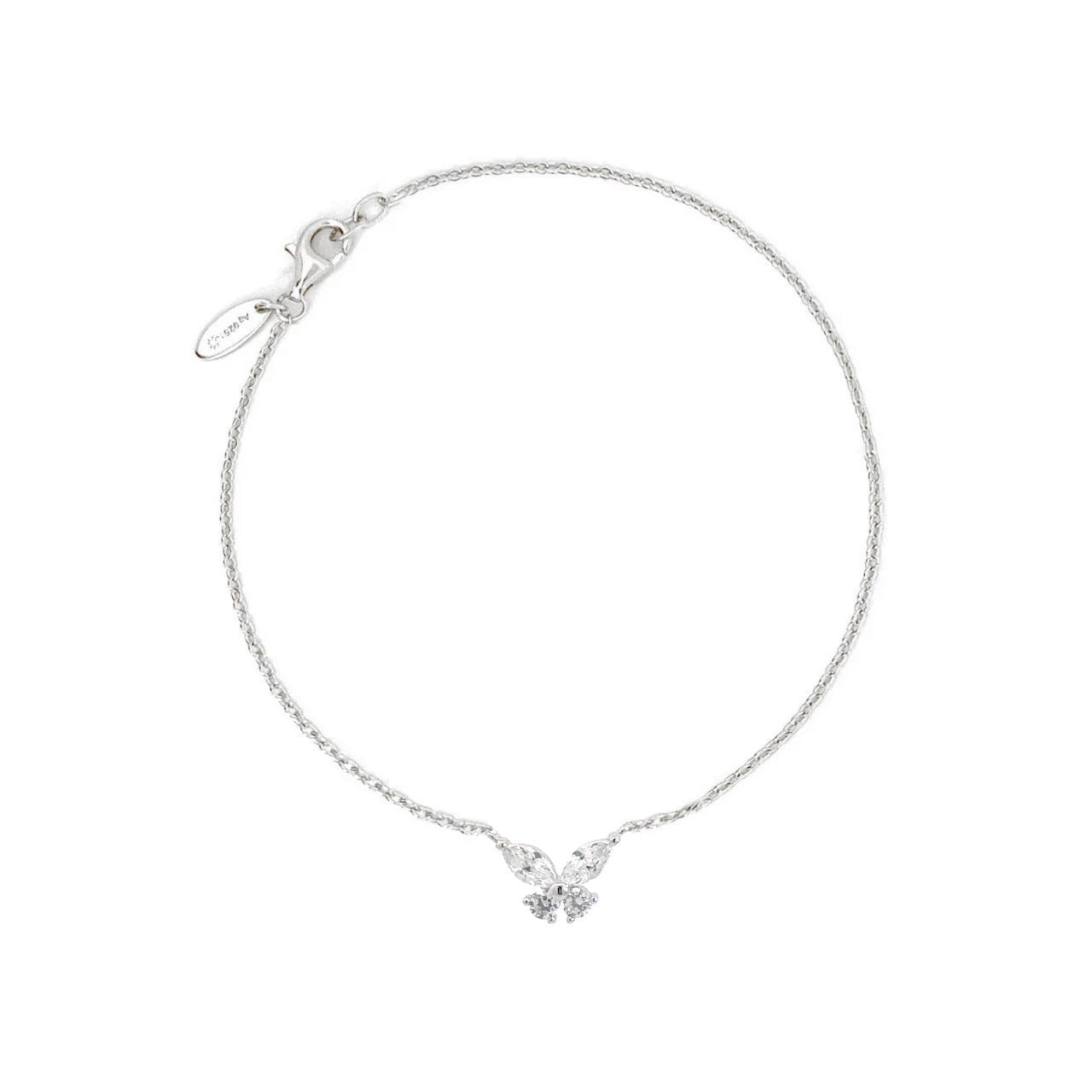 Butterfly Silver Bracelet by Natkina