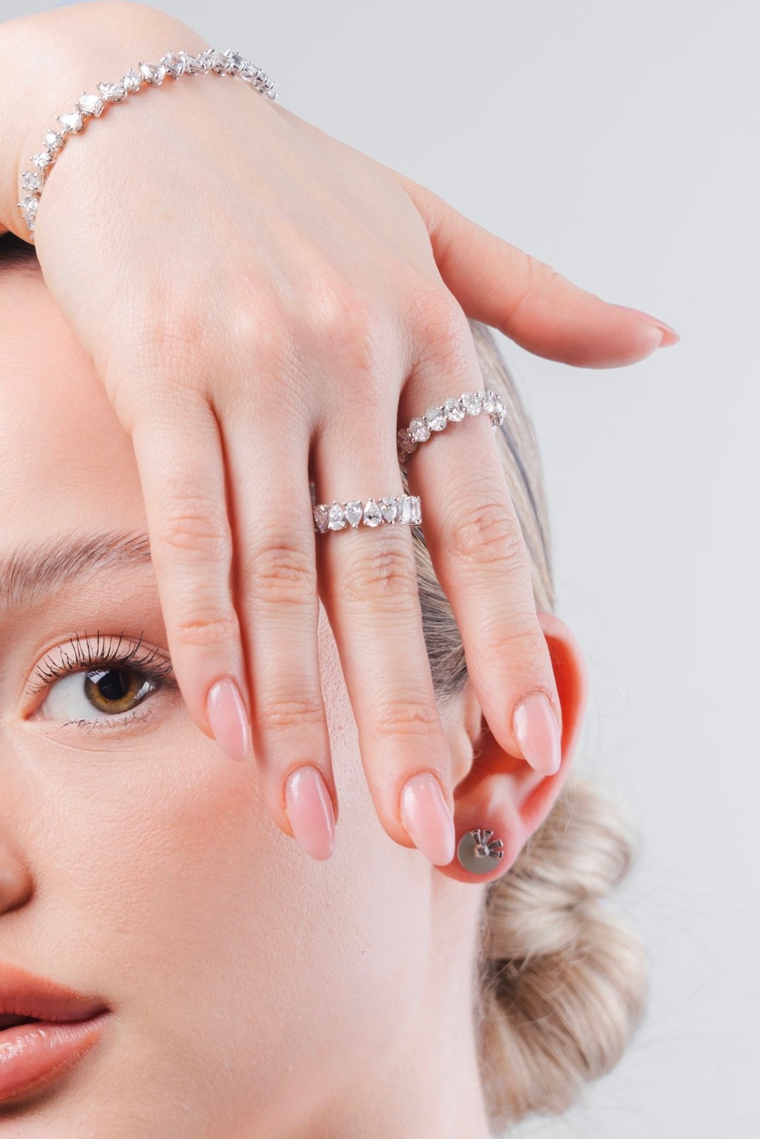Capsule Chaos Diamond Gold 18K Bracelet by Natkina