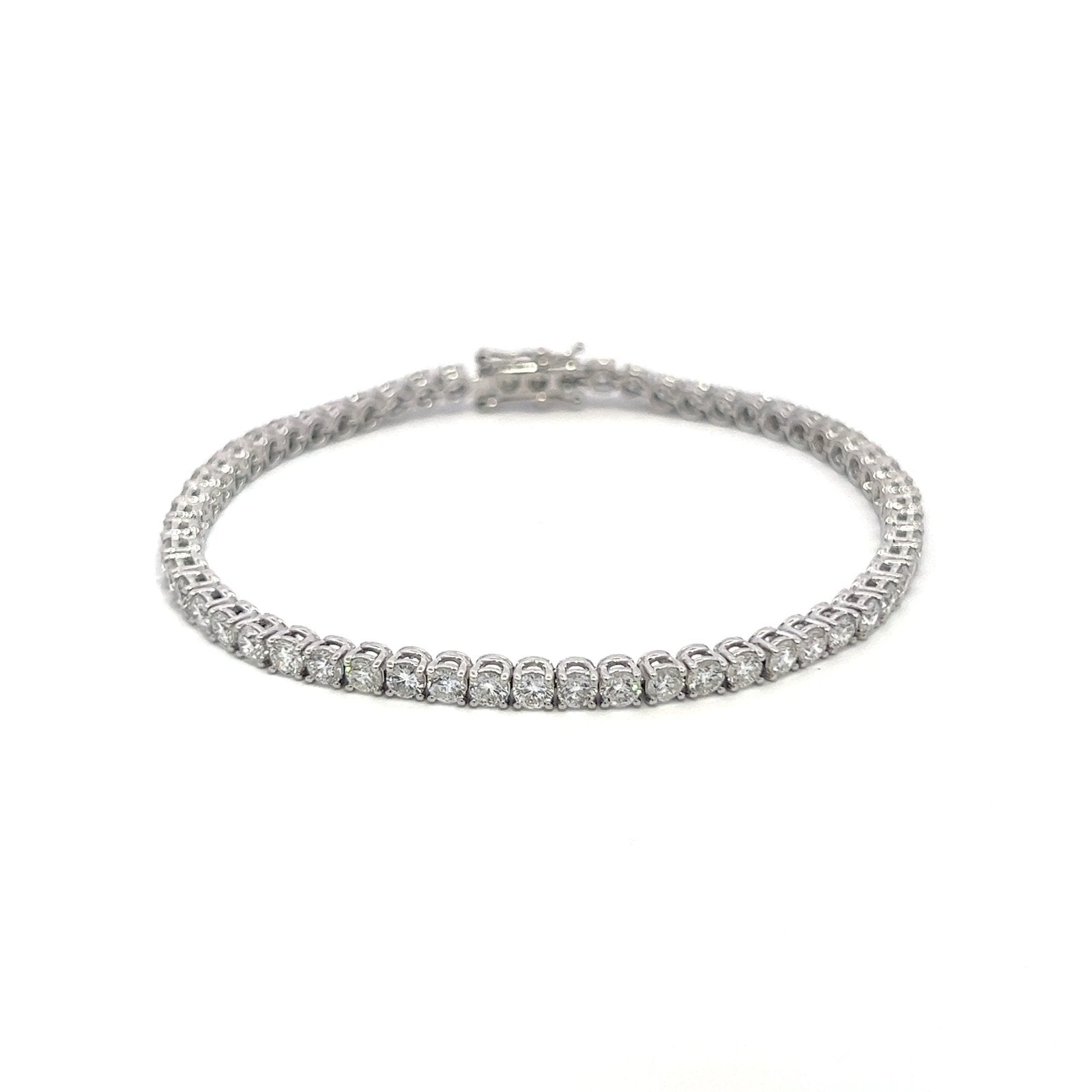 Capsule Classic Tennis Diamond 18K Bracelet by Natkina