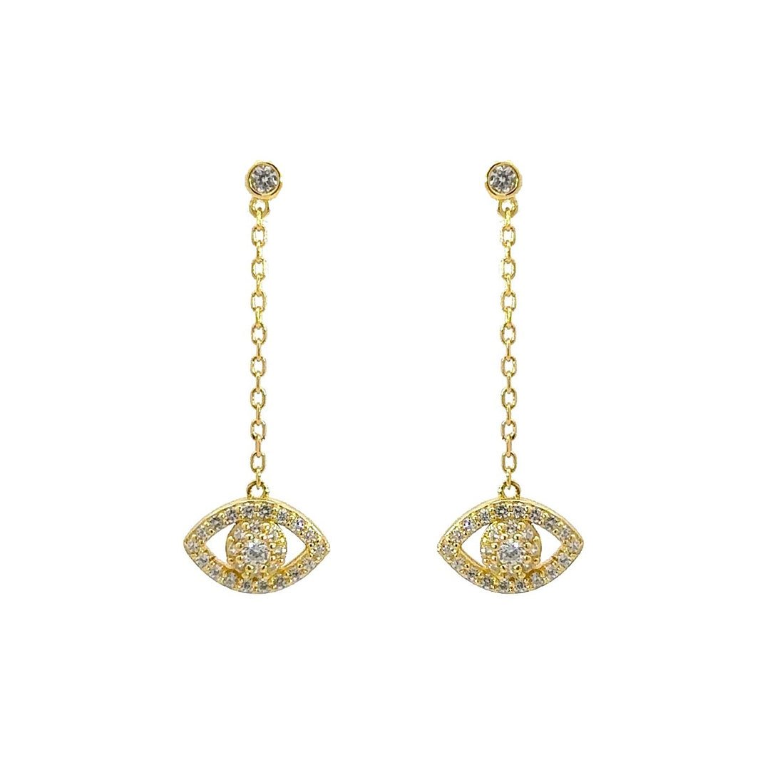 Celestial Gaze Evil Eye Earrings by Natkina