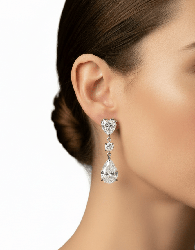 Charming Silver Earrings by Natkina