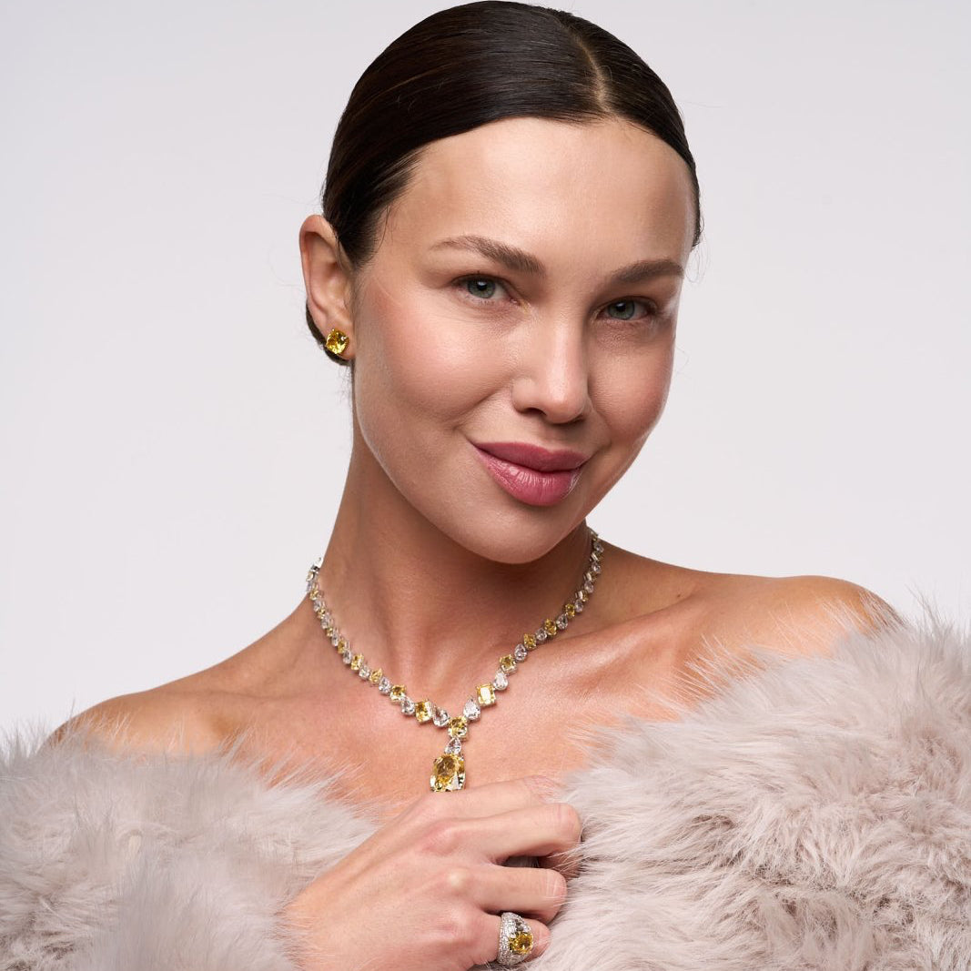 Classic Cushion Cut Studs by Natkina