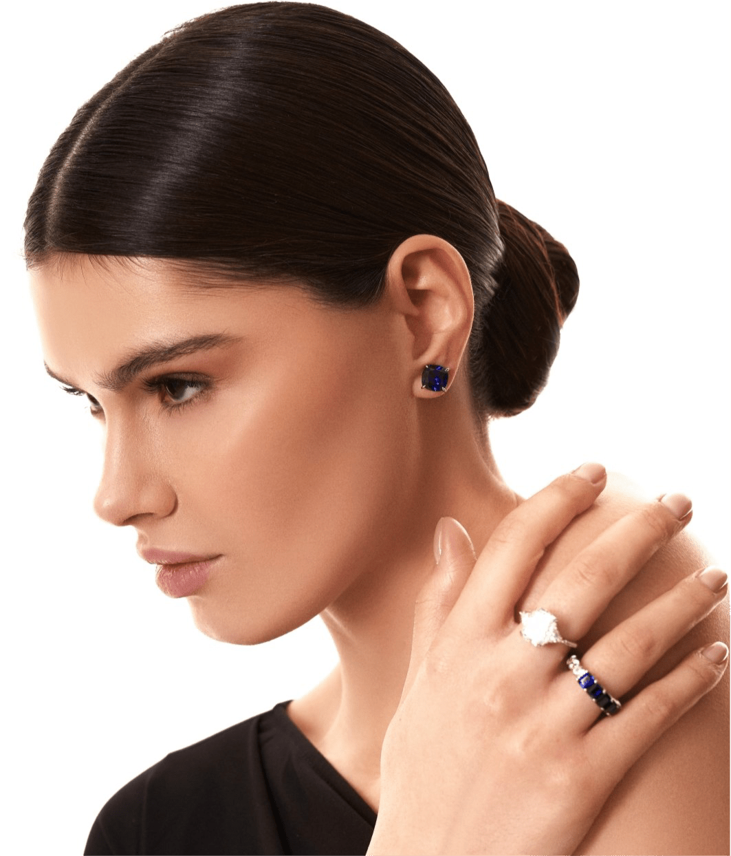 Classic Cushion Cut Studs by Natkina