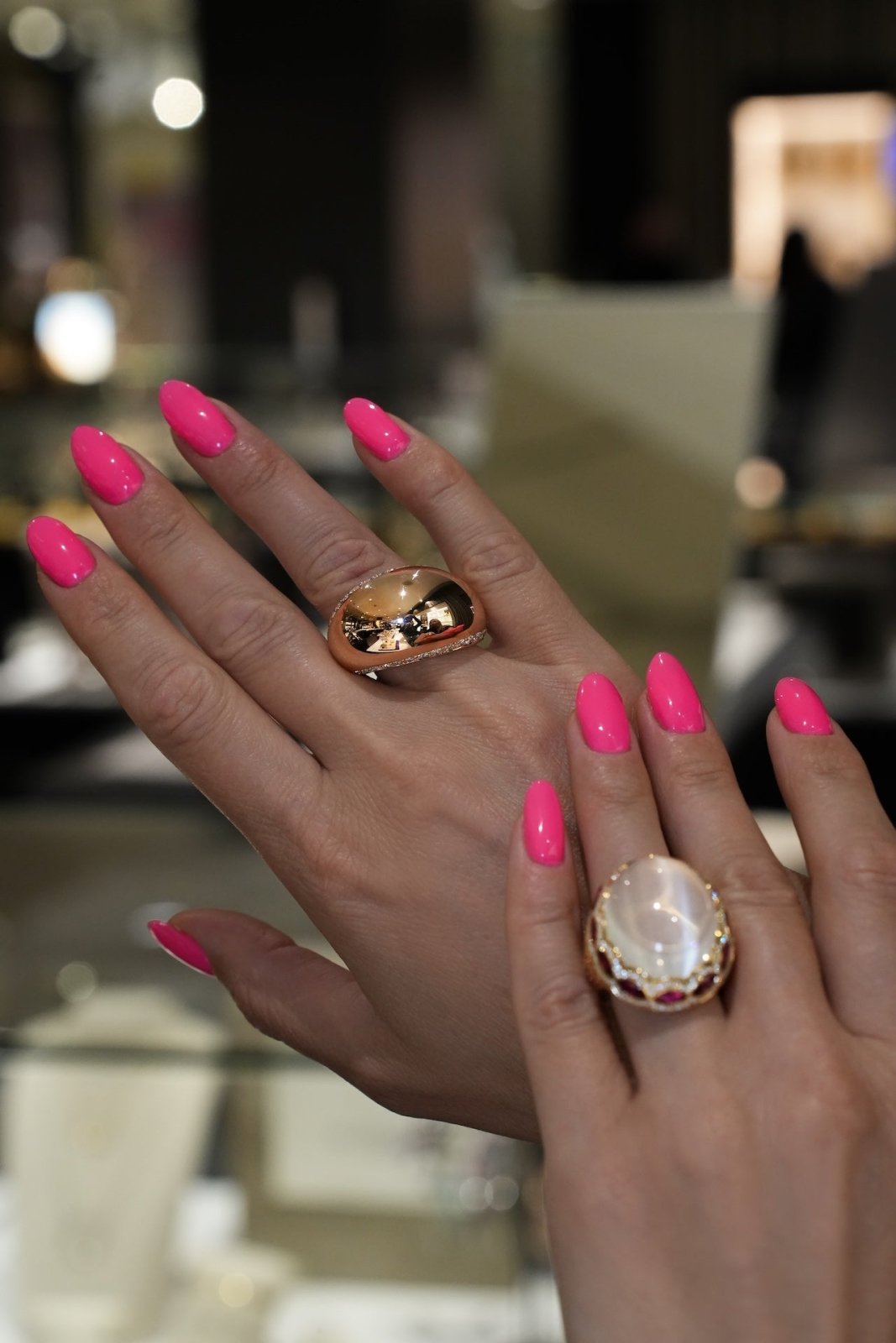 Classic Diamond 18K Rose Gold Exclusive Ring by Natkina