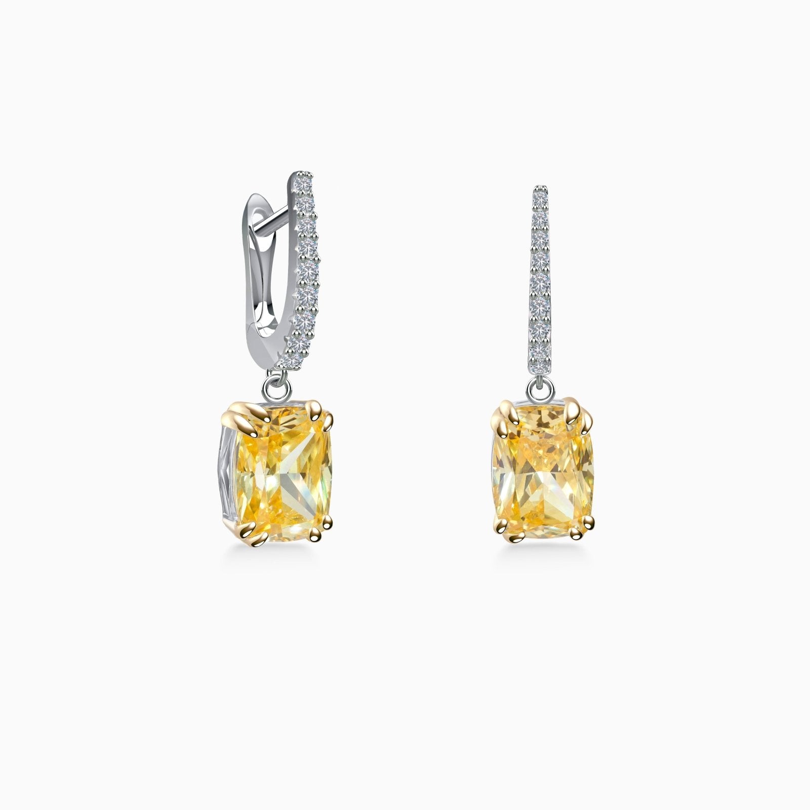 Classic Oval - Cut Leverback Drop Earrings by Natkina