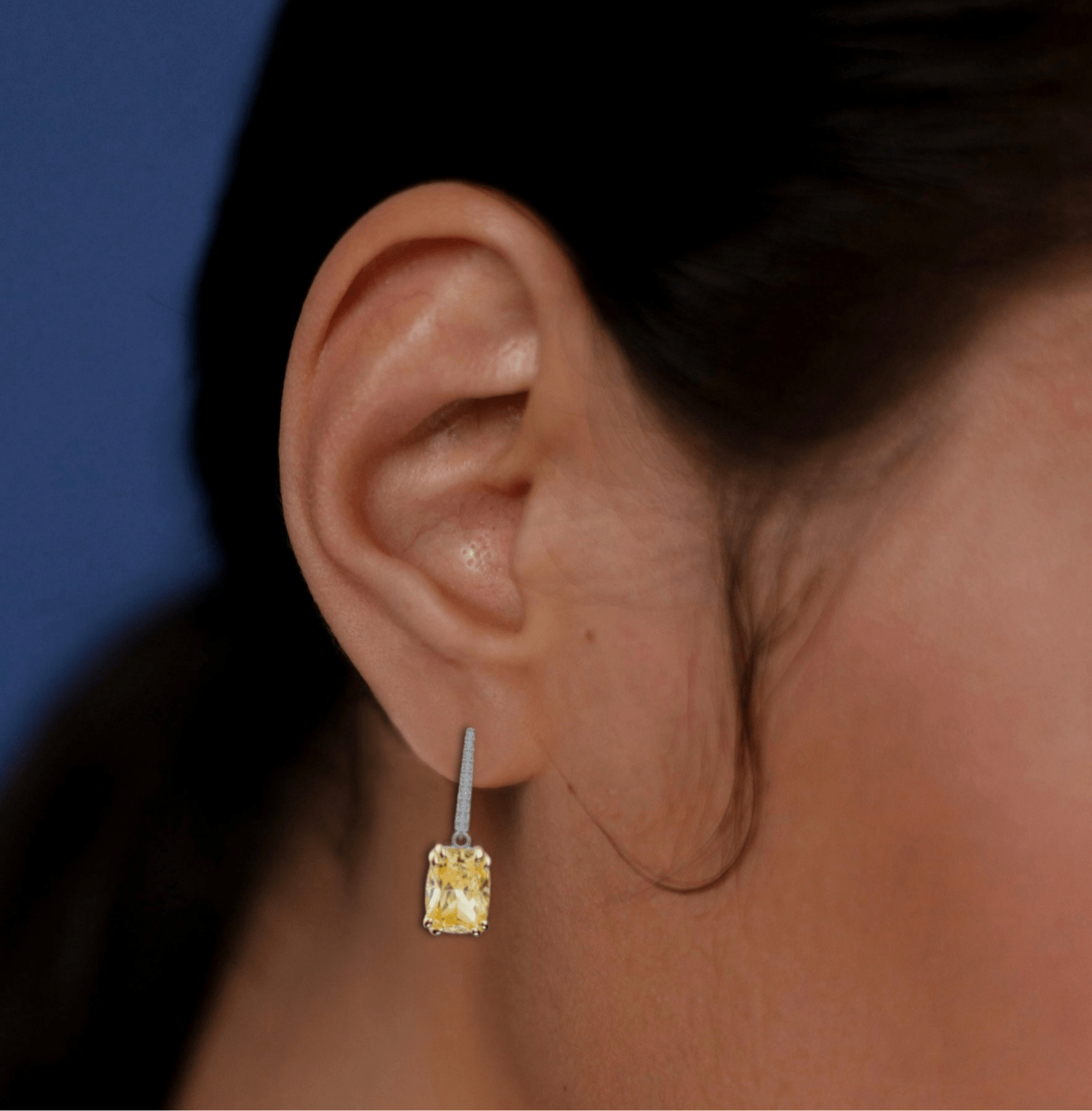 Classic Oval - Cut Leverback Drop Earrings by Natkina