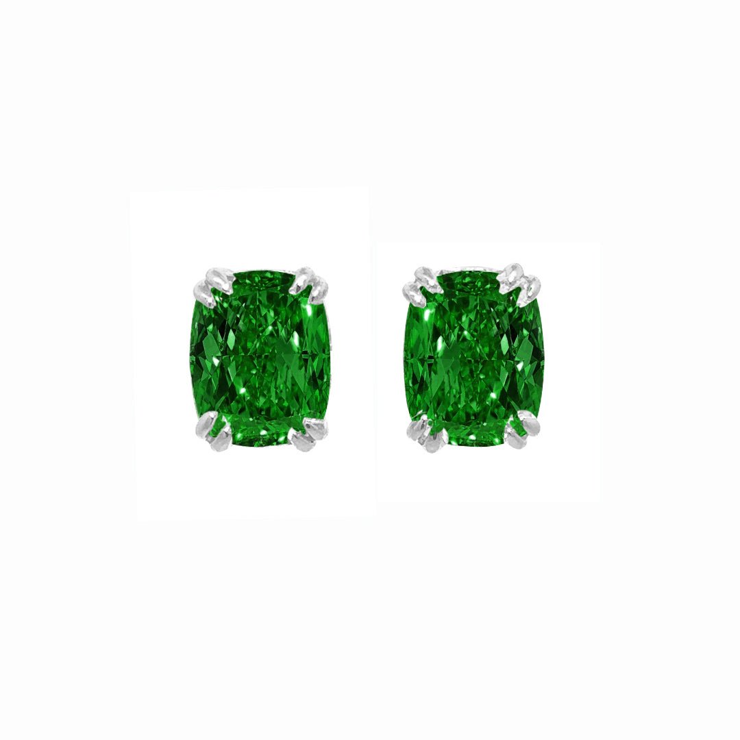 Classic Oval-Cut Solitaire Stud Earrings by Natkina
