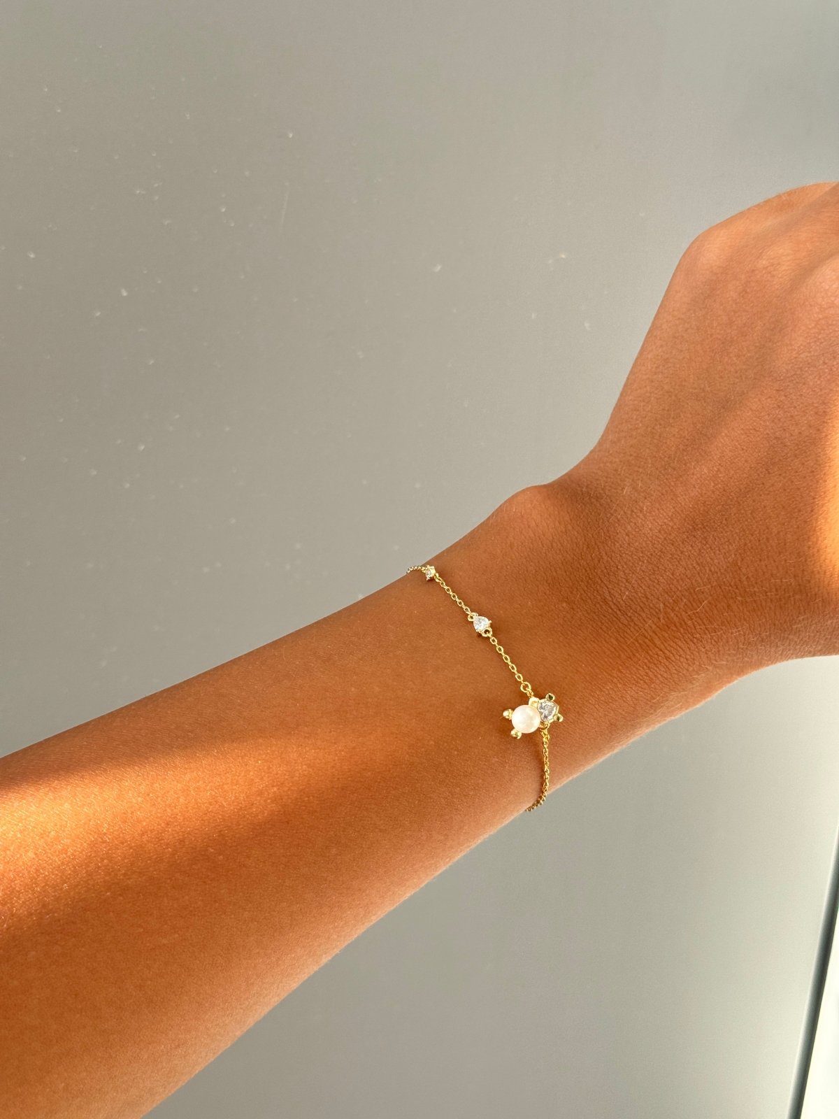 Classic Pearl Silver Bracelet by Natkina