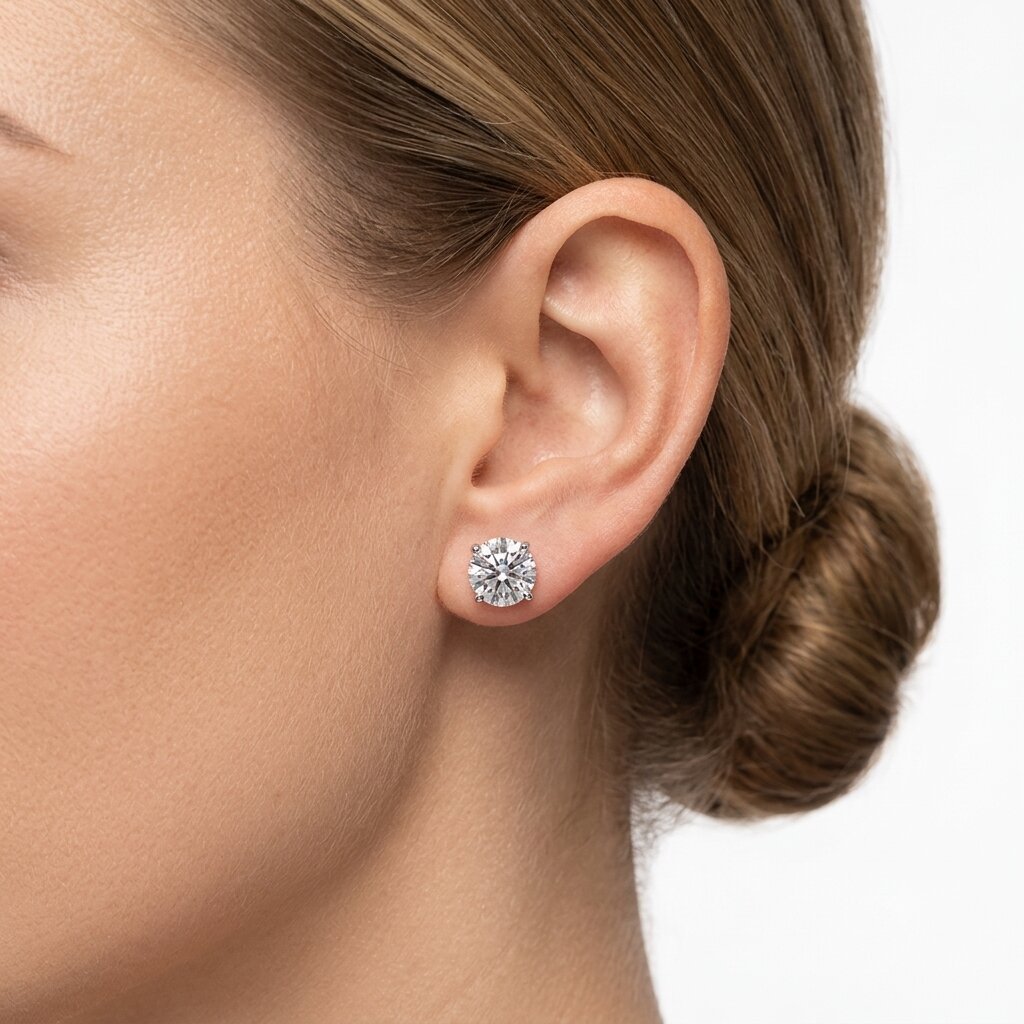 Classic Round Studs by Natkina