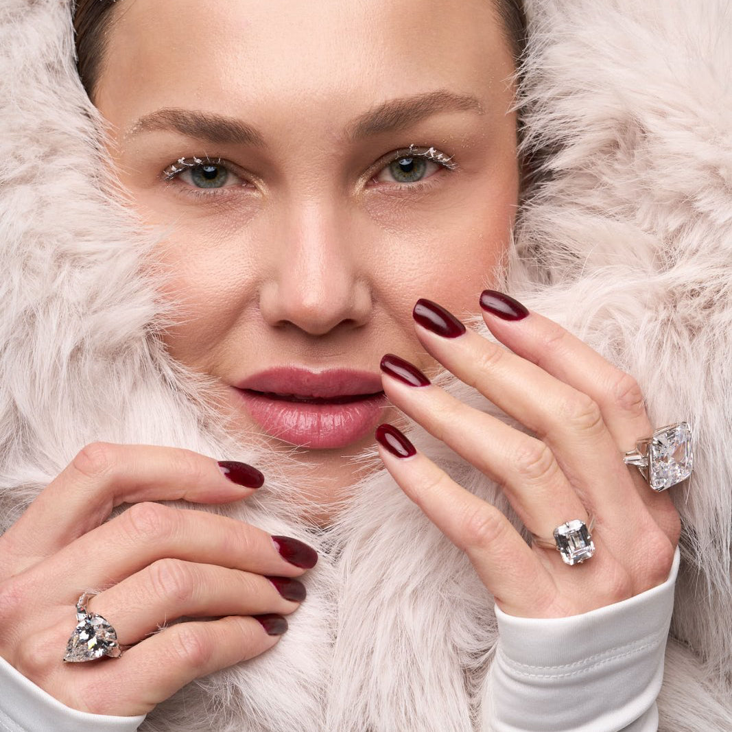 Classic Silver Pear Shaped Silver Ring by Natkina