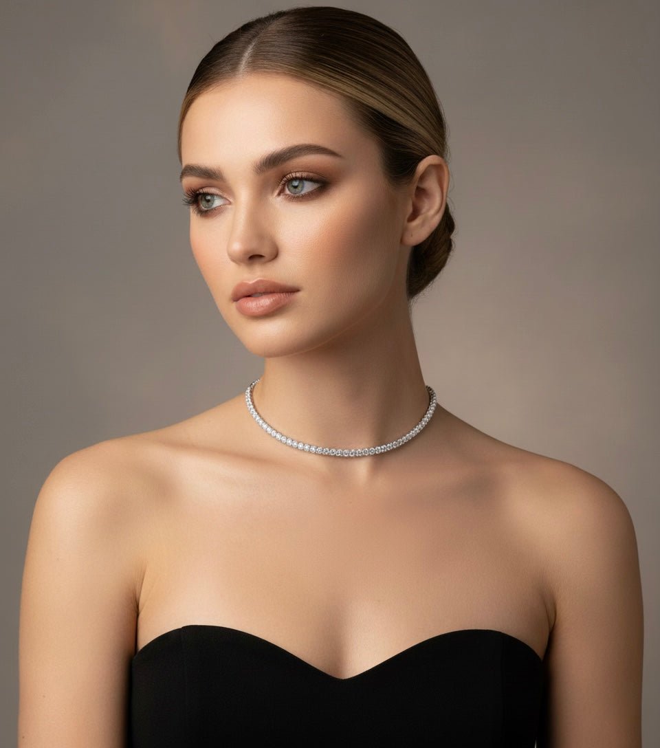 Classic Tennis Choker by Natkina