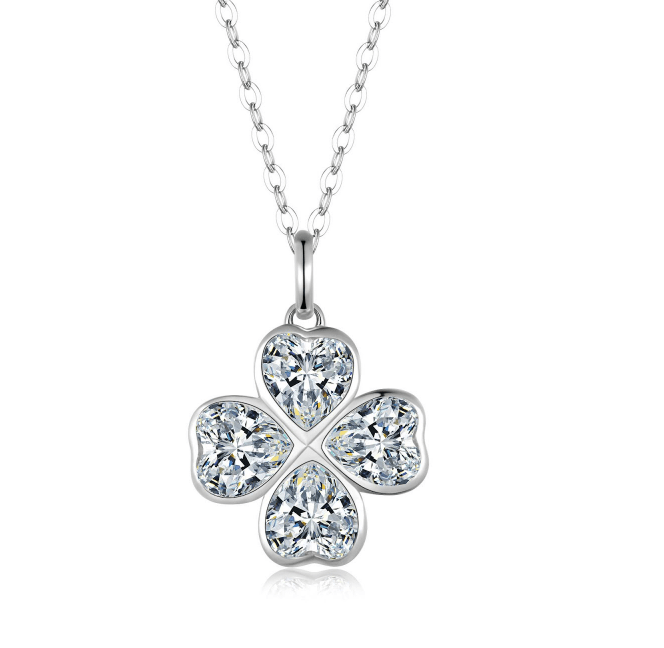 Clover Necklace by Natkina