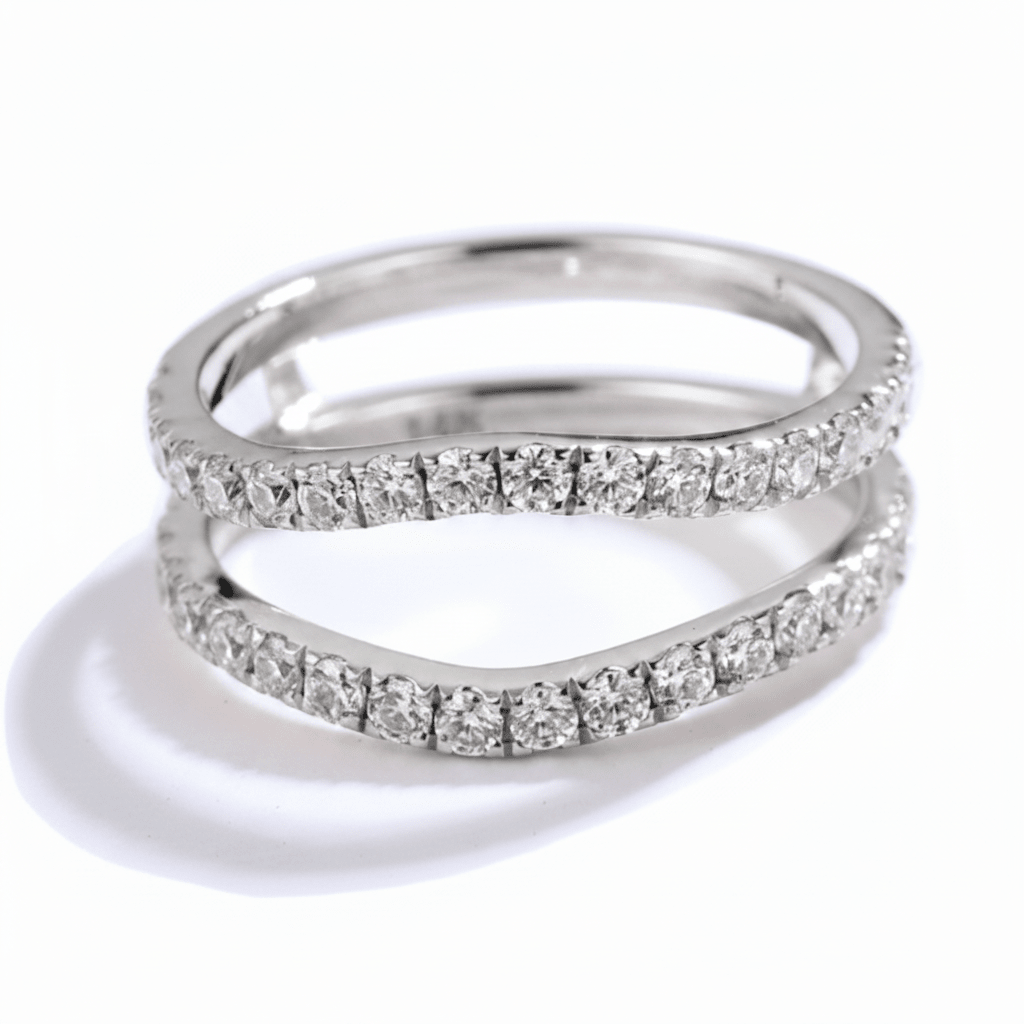 Curved Diamond Triad Guard by Natkina