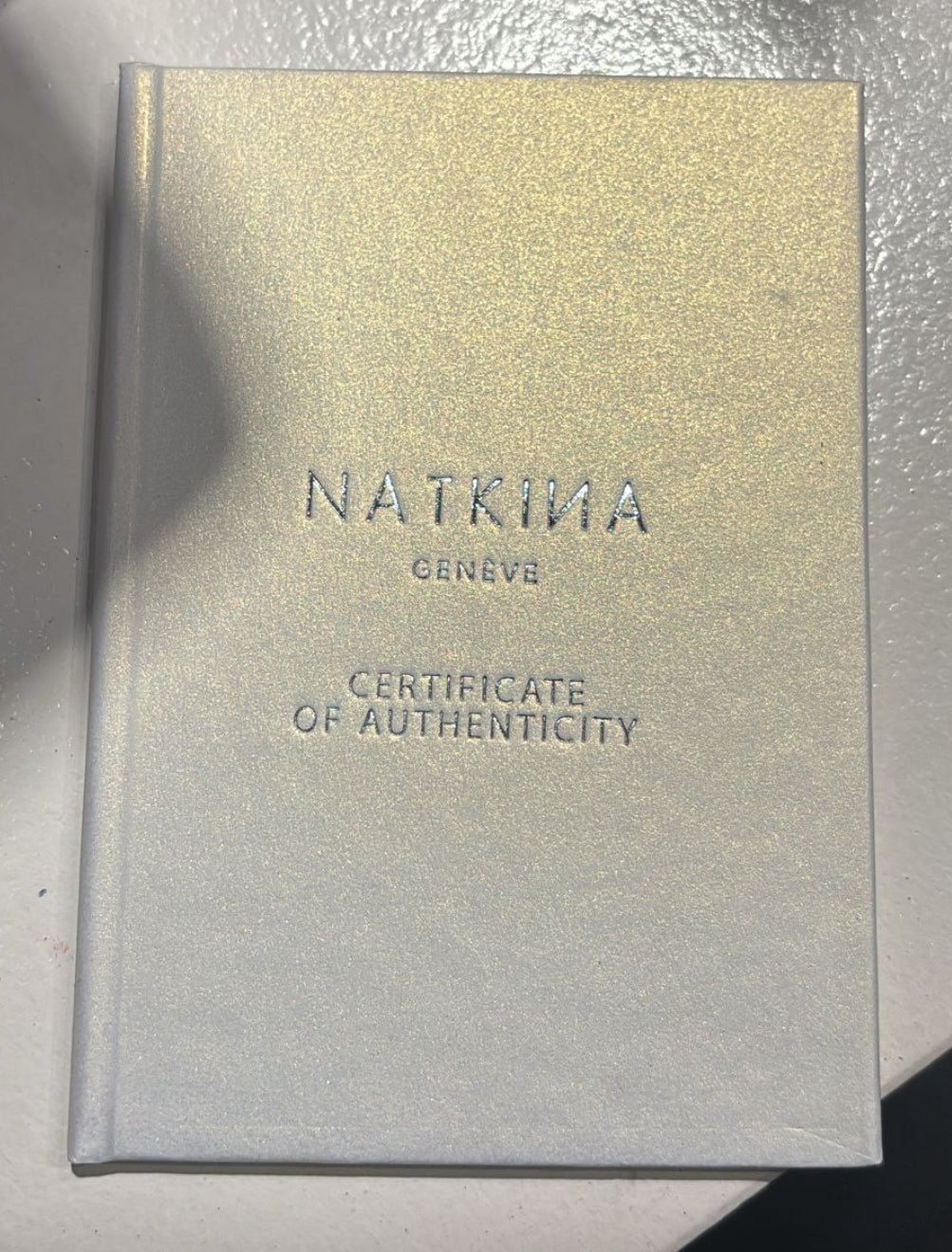 Diamond Certificate Book by Natkina
