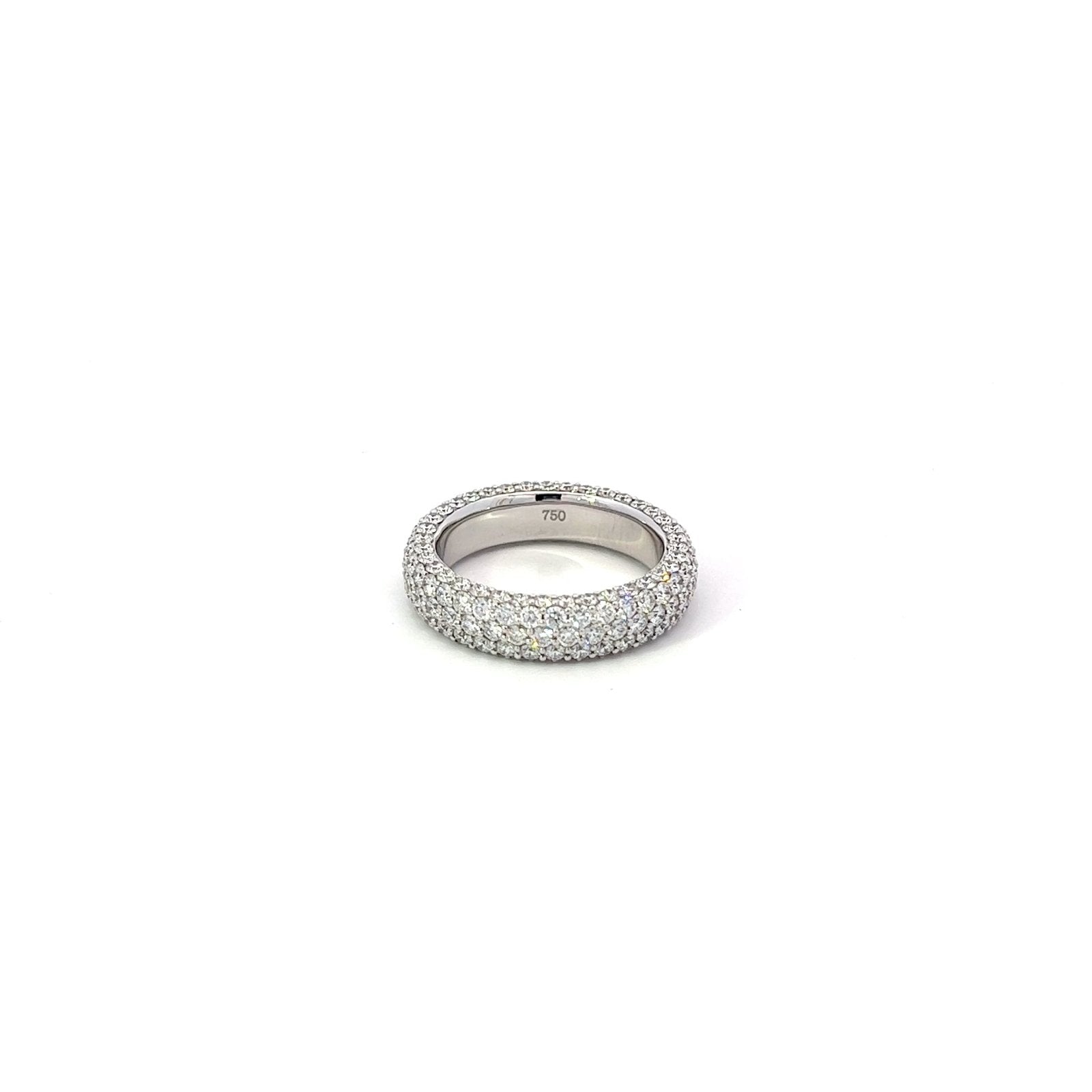 Every Day Band Diamond 18K White Gold Exclusive Ring by Natkina