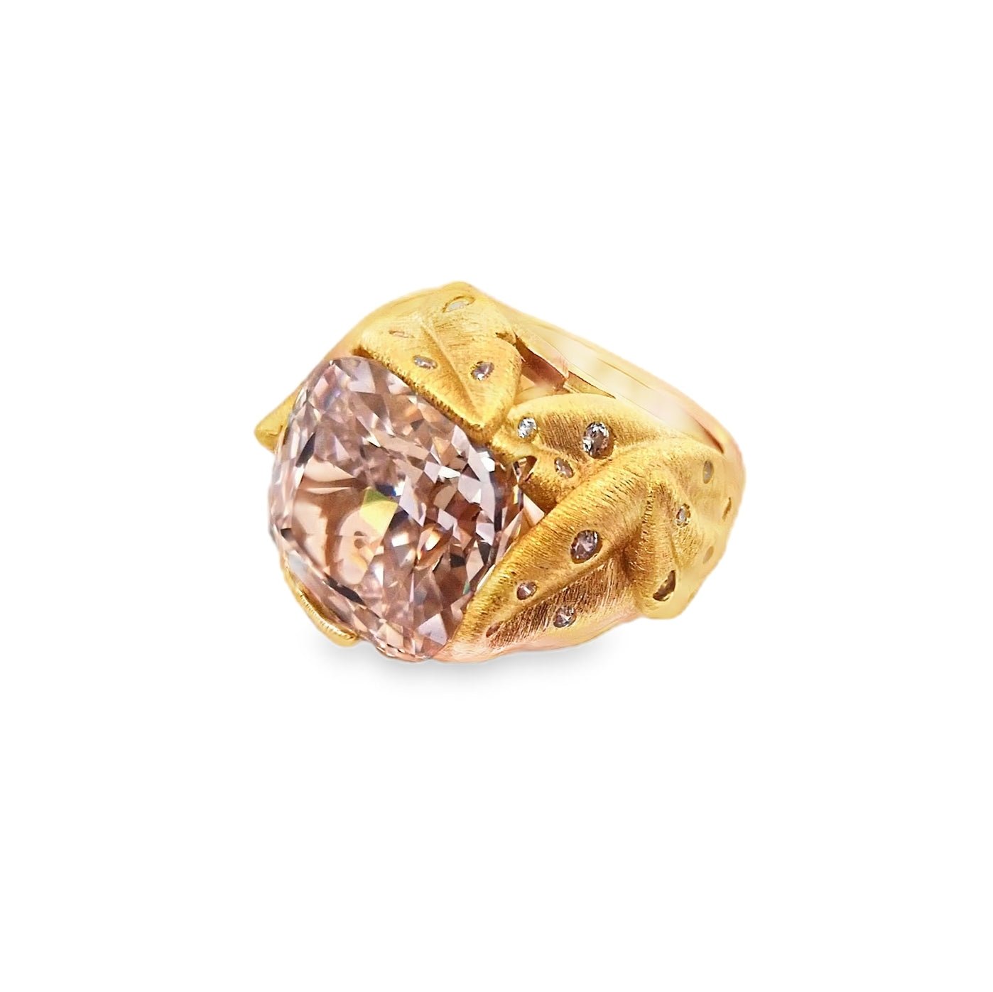 Exquisite Cocktail Silver Ring by Natkina