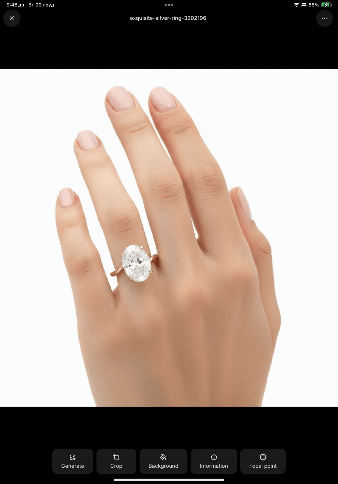 Exquisite Silver Ring by Natkina