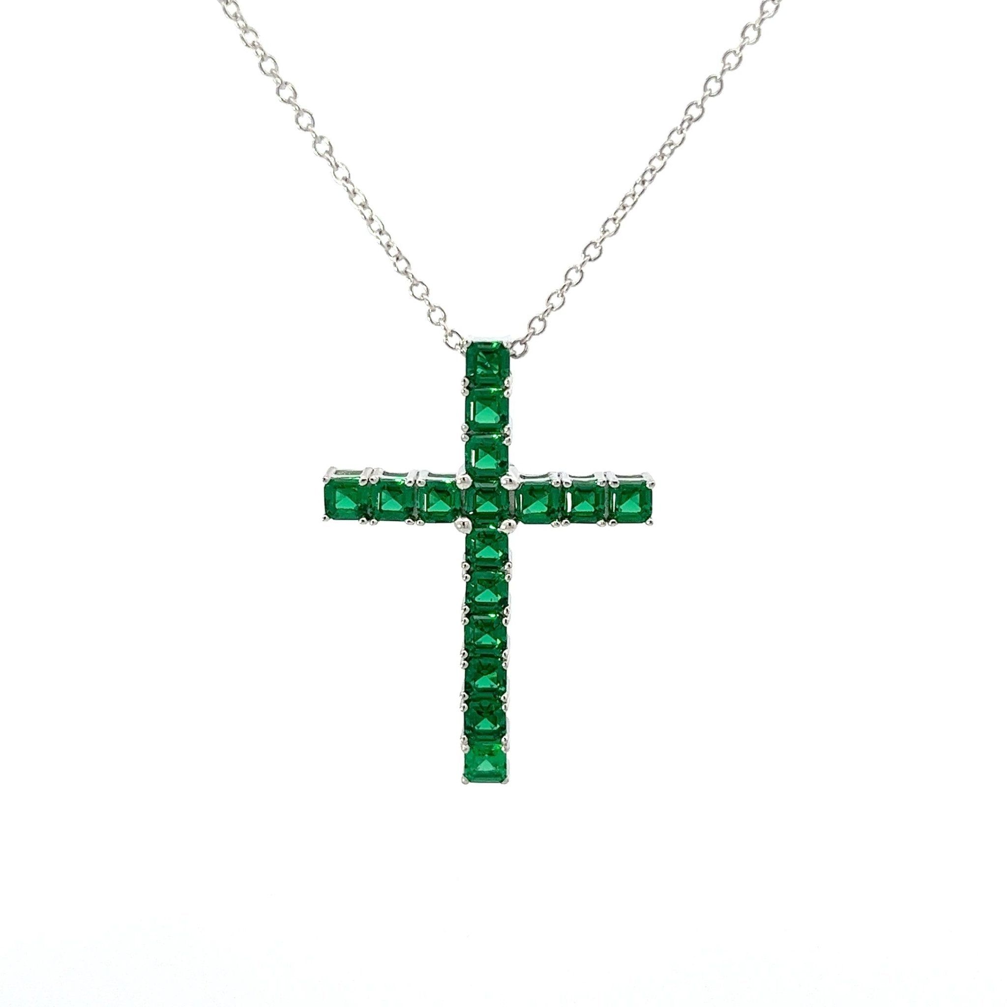 Fancy Silver Cross by Natkina