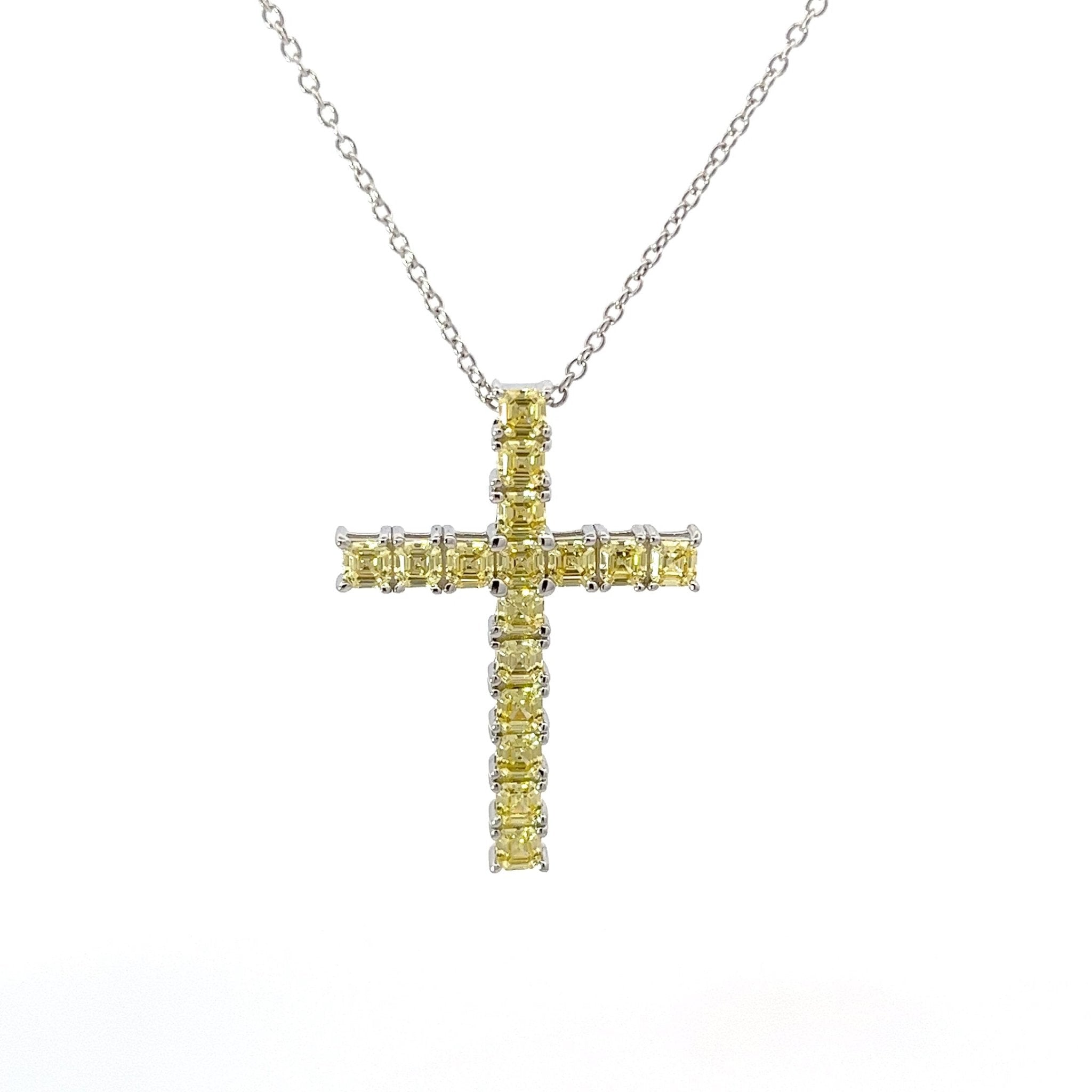 Fancy Silver Cross by Natkina