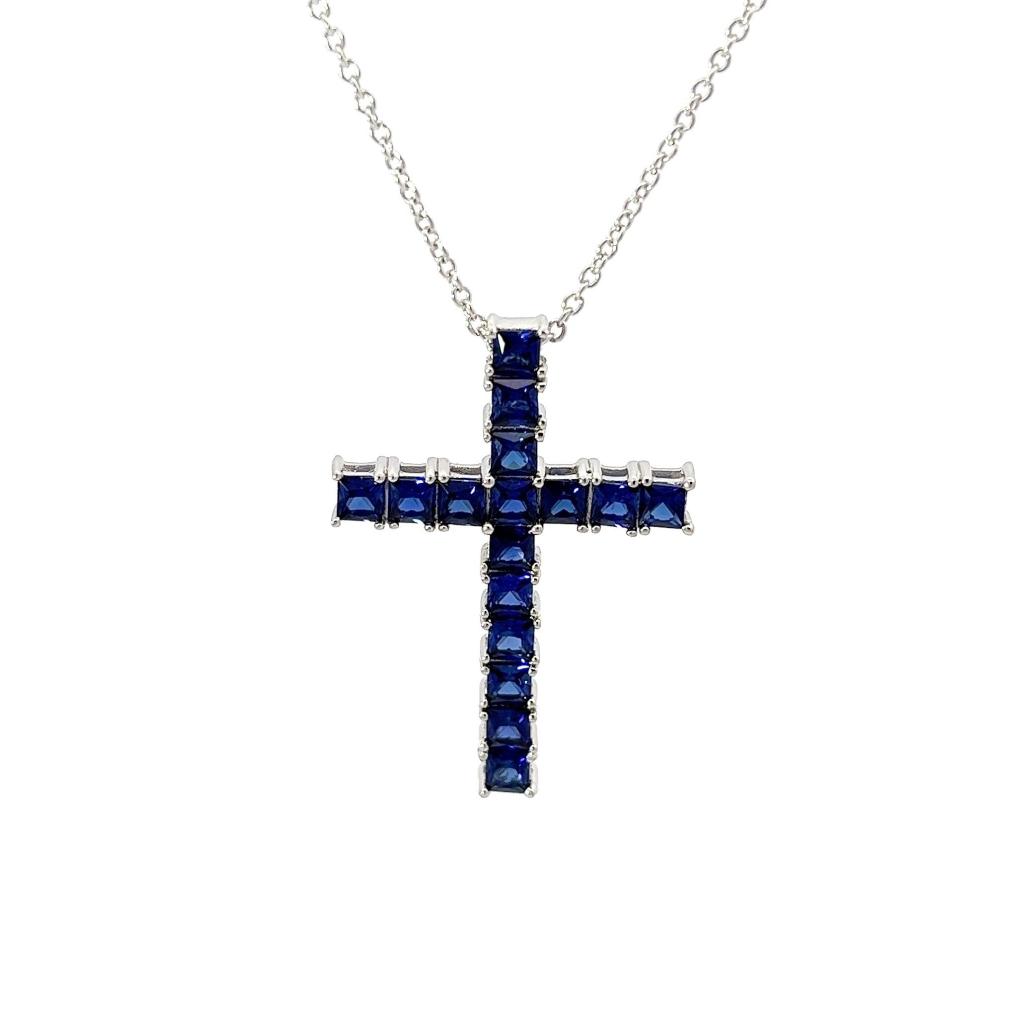 Fancy Silver Cross by Natkina