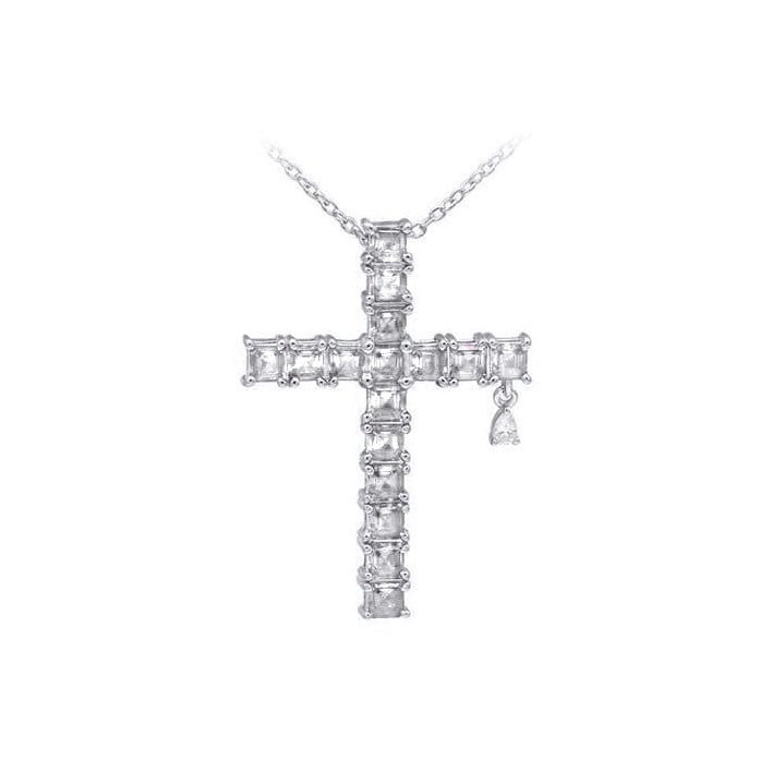 Fancy Silver Cross Kristina by Natkina