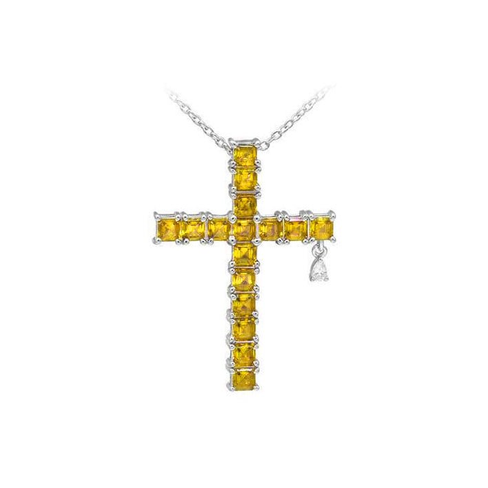 Fancy Silver Cross Kristina by Natkina