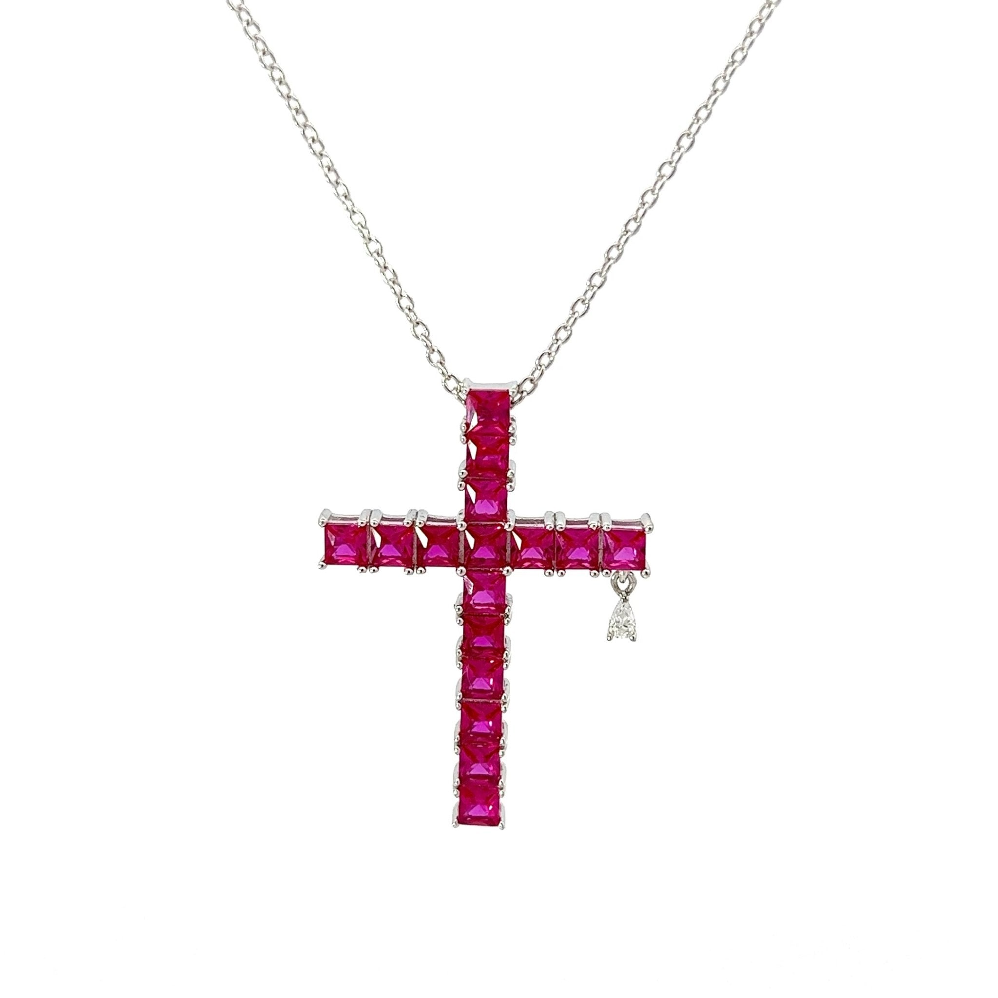 Fancy Silver Cross Kristina by Natkina