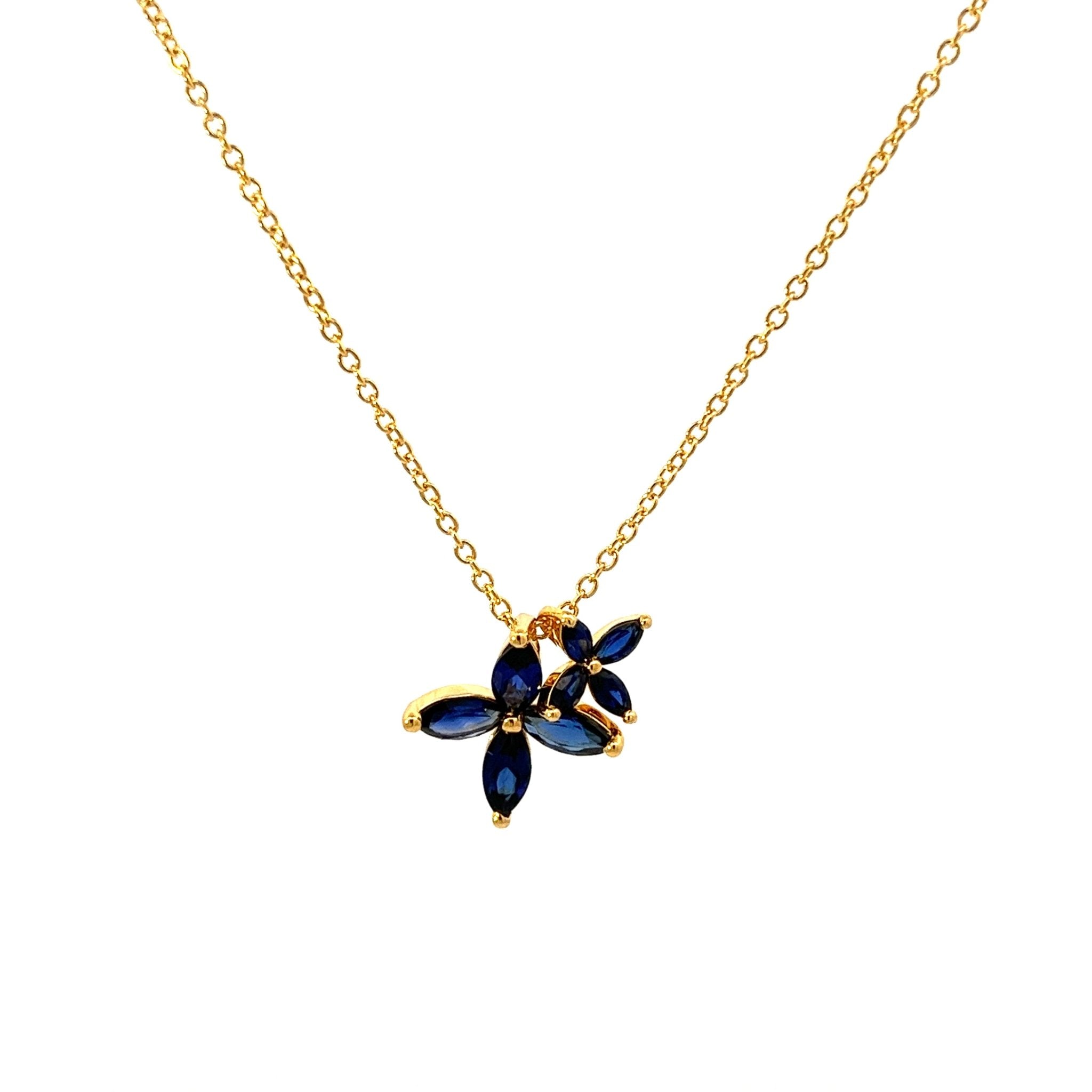 Flower Silver Necklace by Natkina