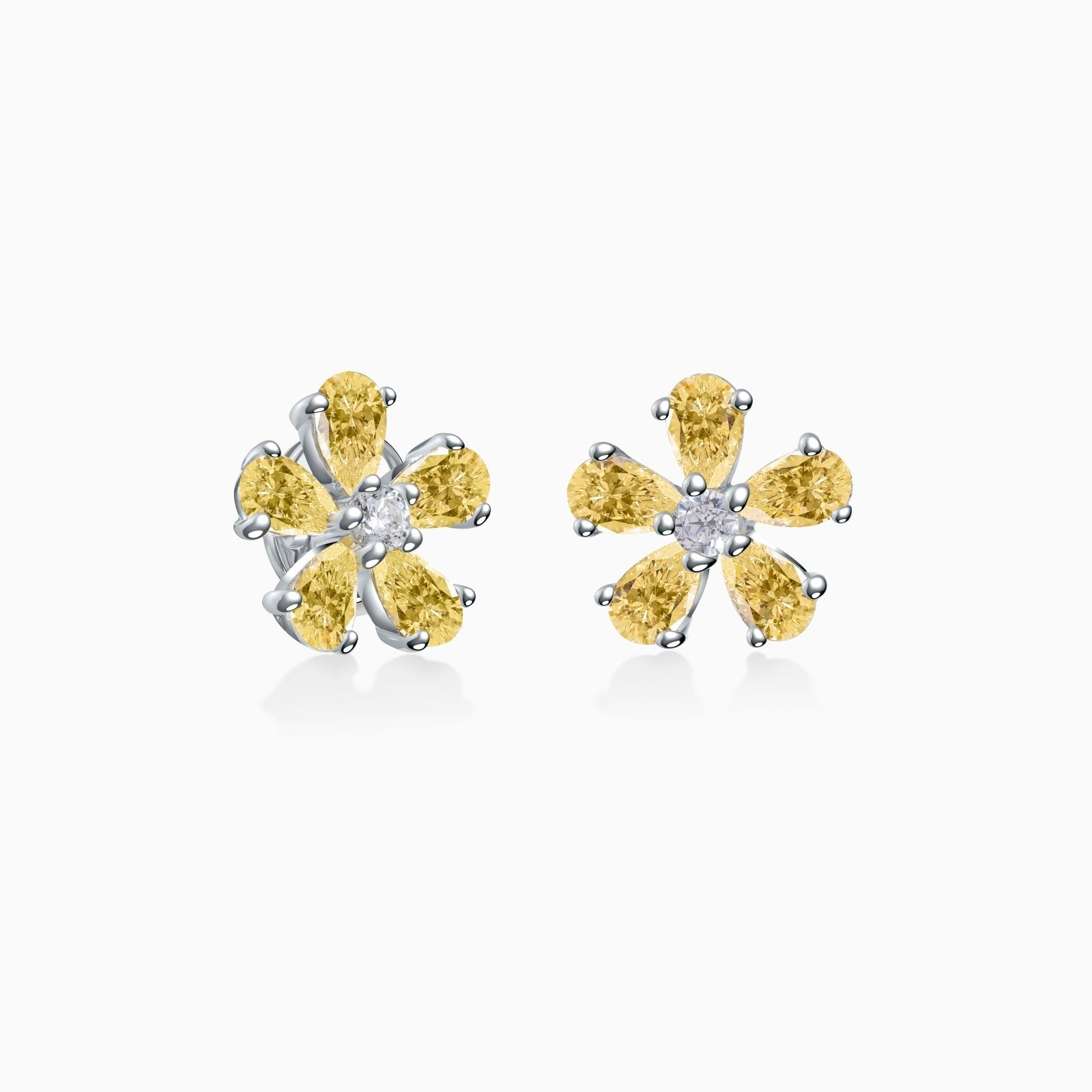 Flower Studs by Natkina