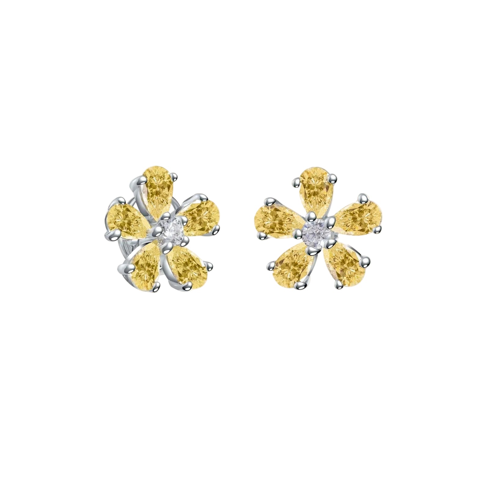 Flower Studs by Natkina