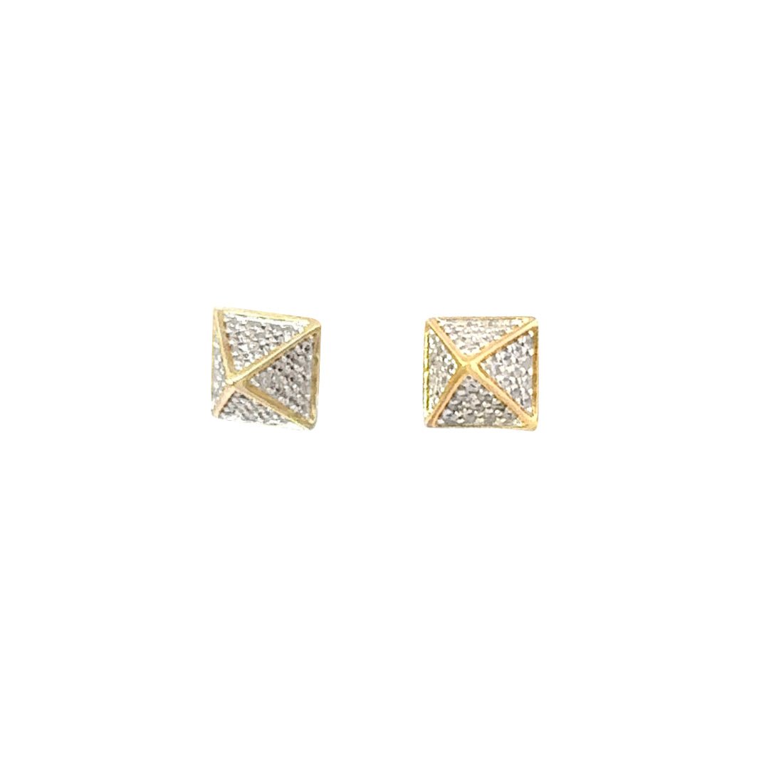 Geometry Minimalistic Stud Earrings by Natkina