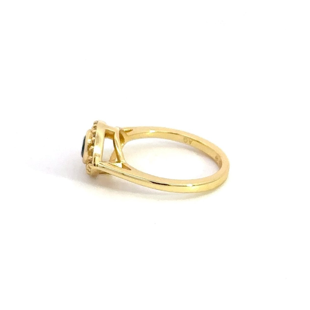 Golden Guardian Ring Evil Eye Collection by Natkina by Natkina