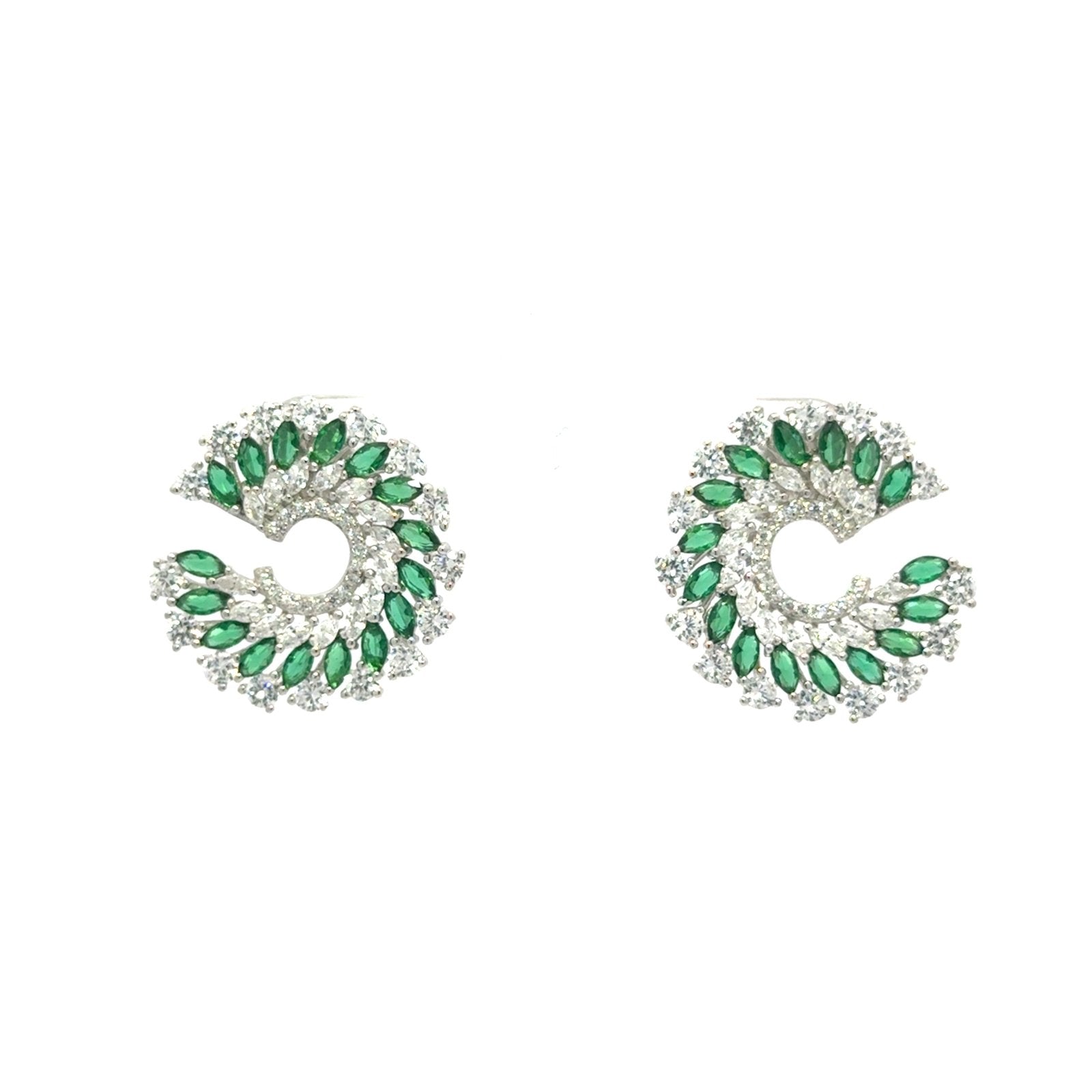 Half Luna Style Earrings by Natkina